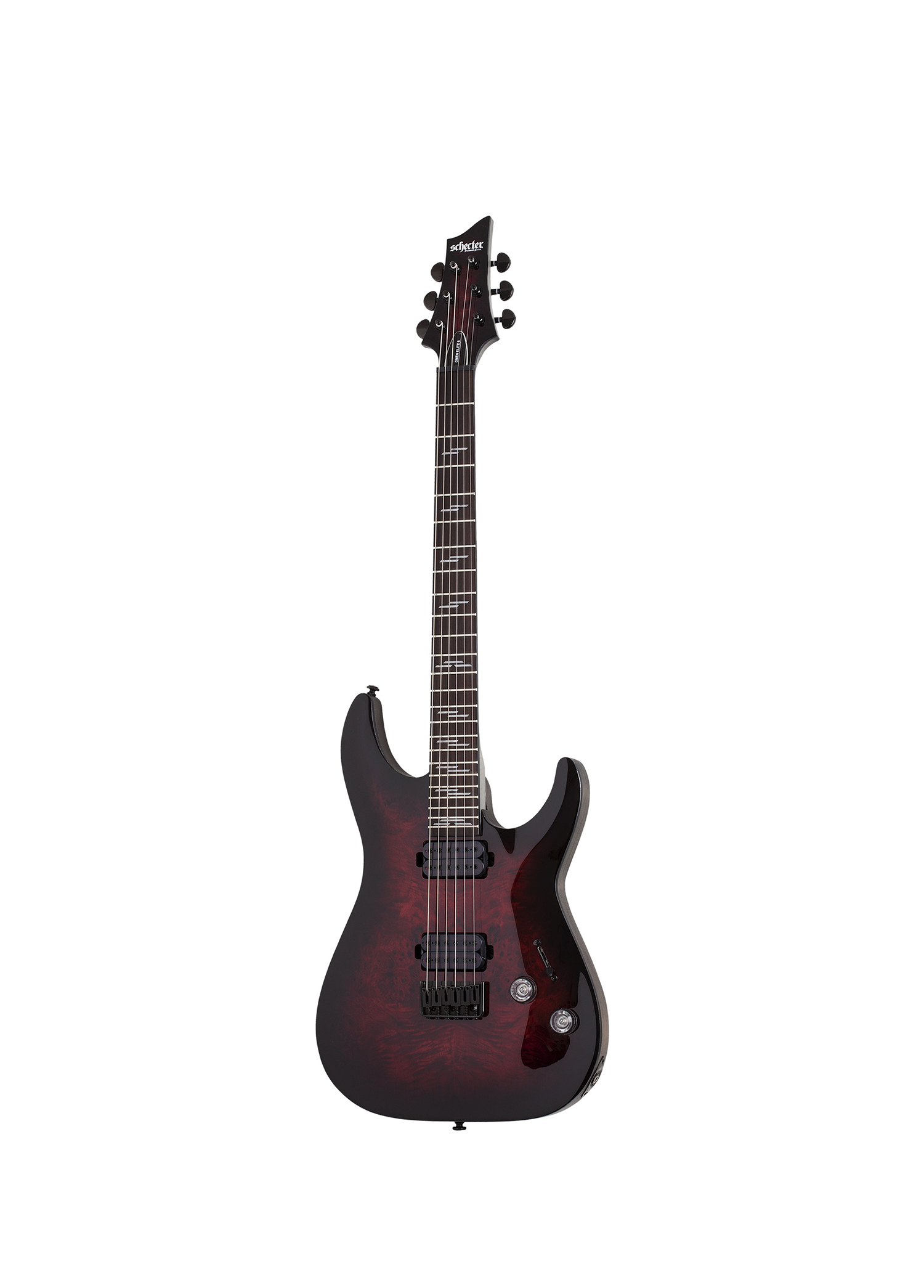 Omen Elite-6 Black Cherry Burst Elektro Gitar