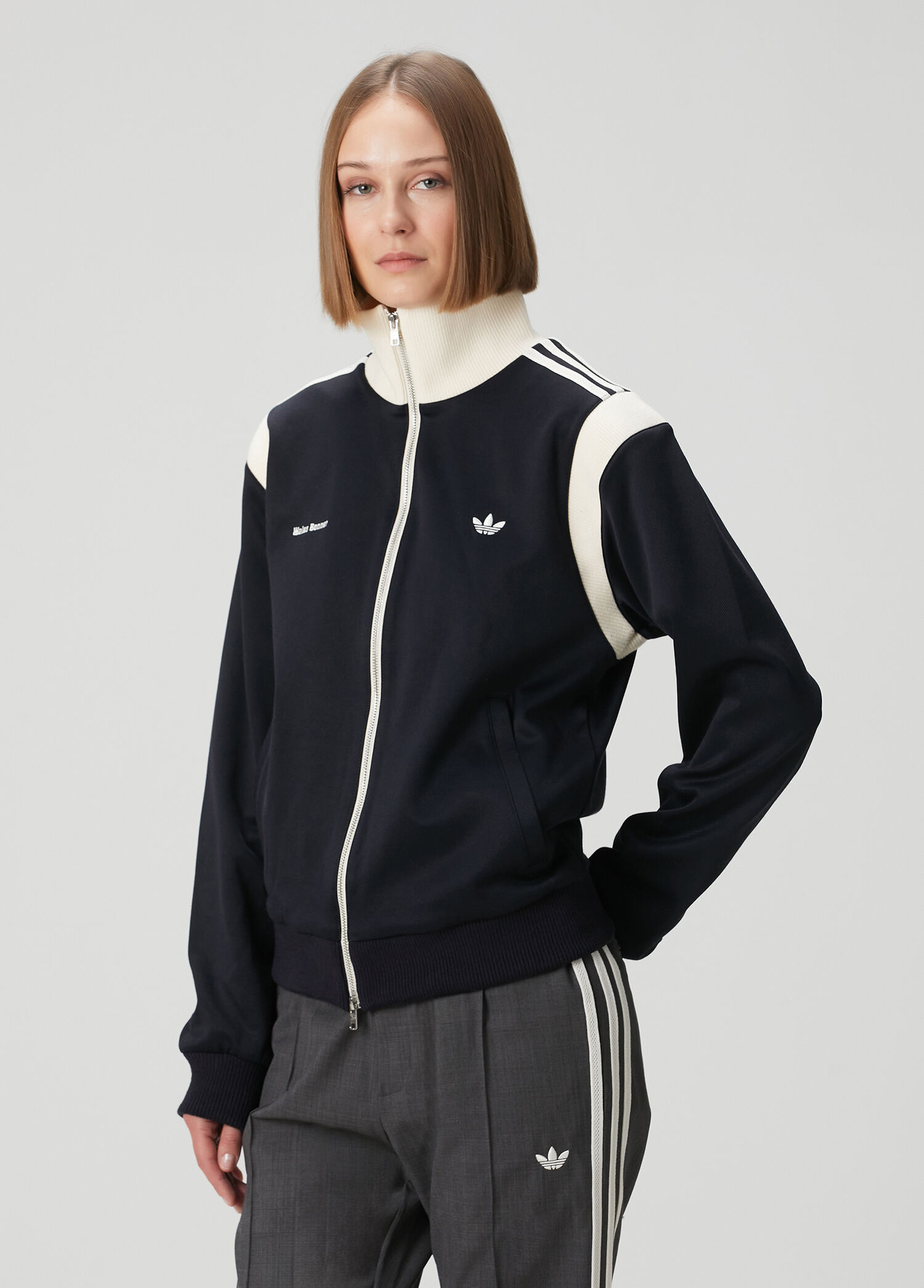 Adidas - x Wales Bonner Lacivert Twill Ceket - Lacivert