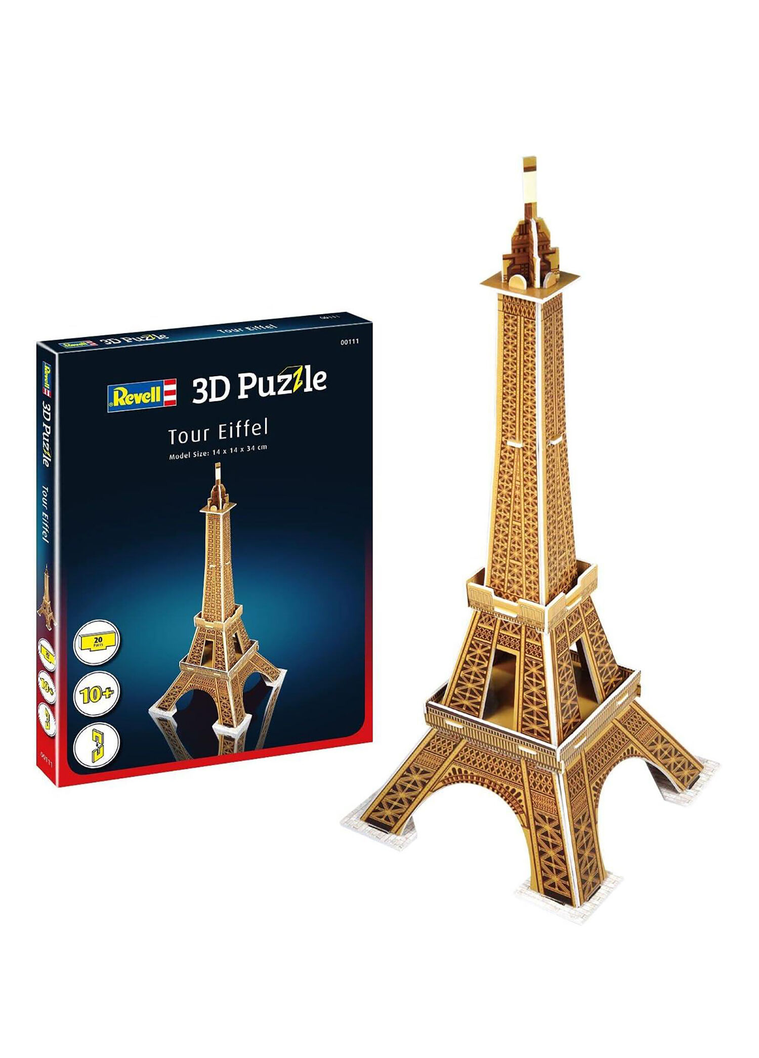 Eyfel Mini 20 Parça 3D Yapboz