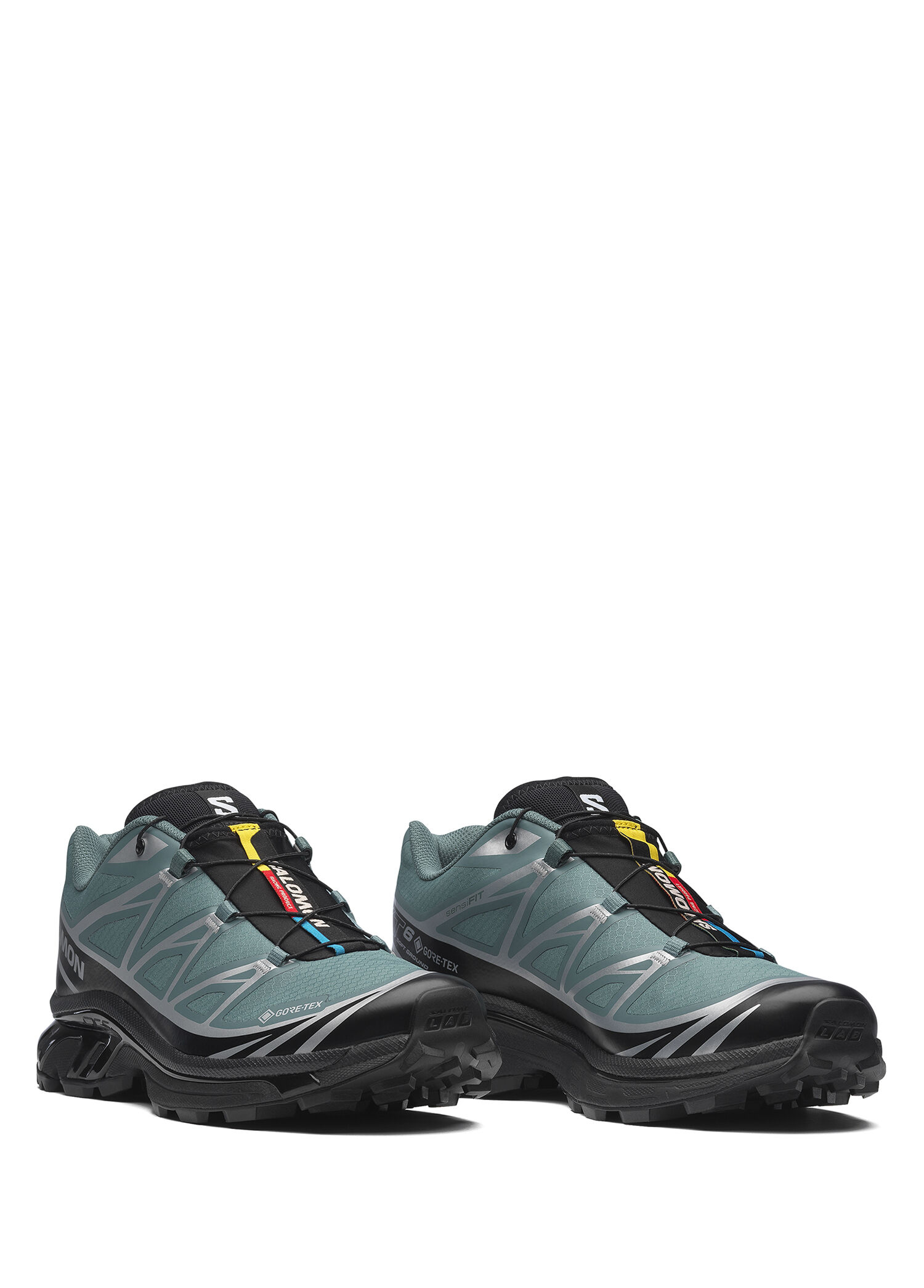 Salomon - XT-6 Gore-Tex Mavi Siyah Erkek Sneaker - Mavi-Siyah