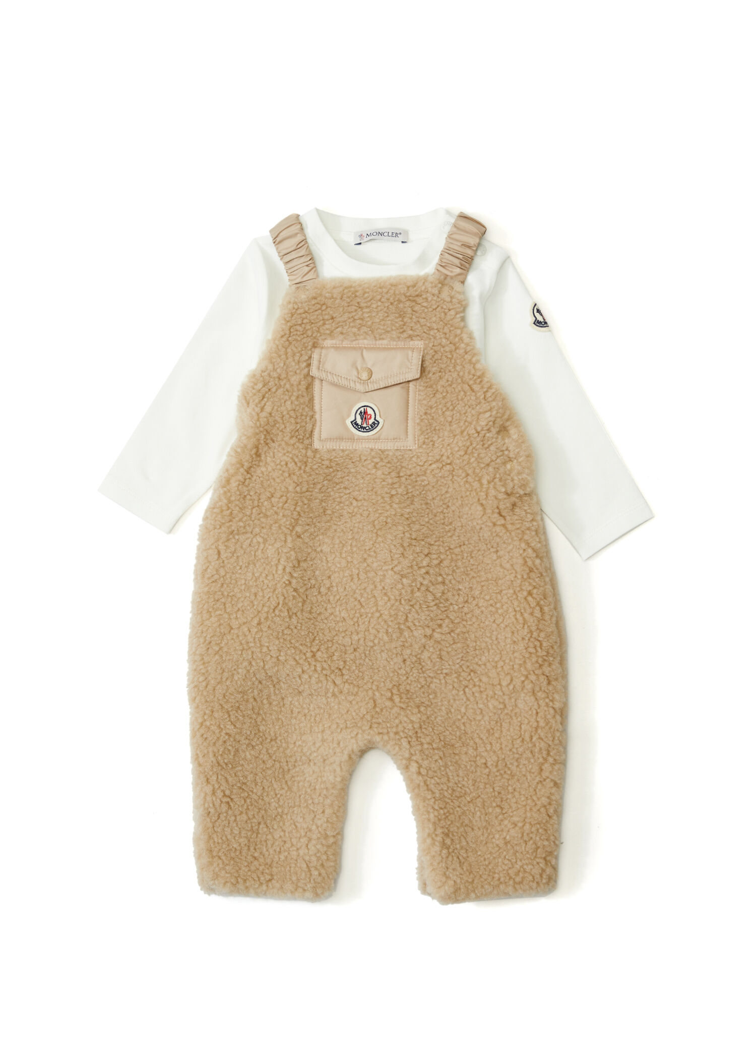 Kahverengi Krem Erkek Bebek 2li Set