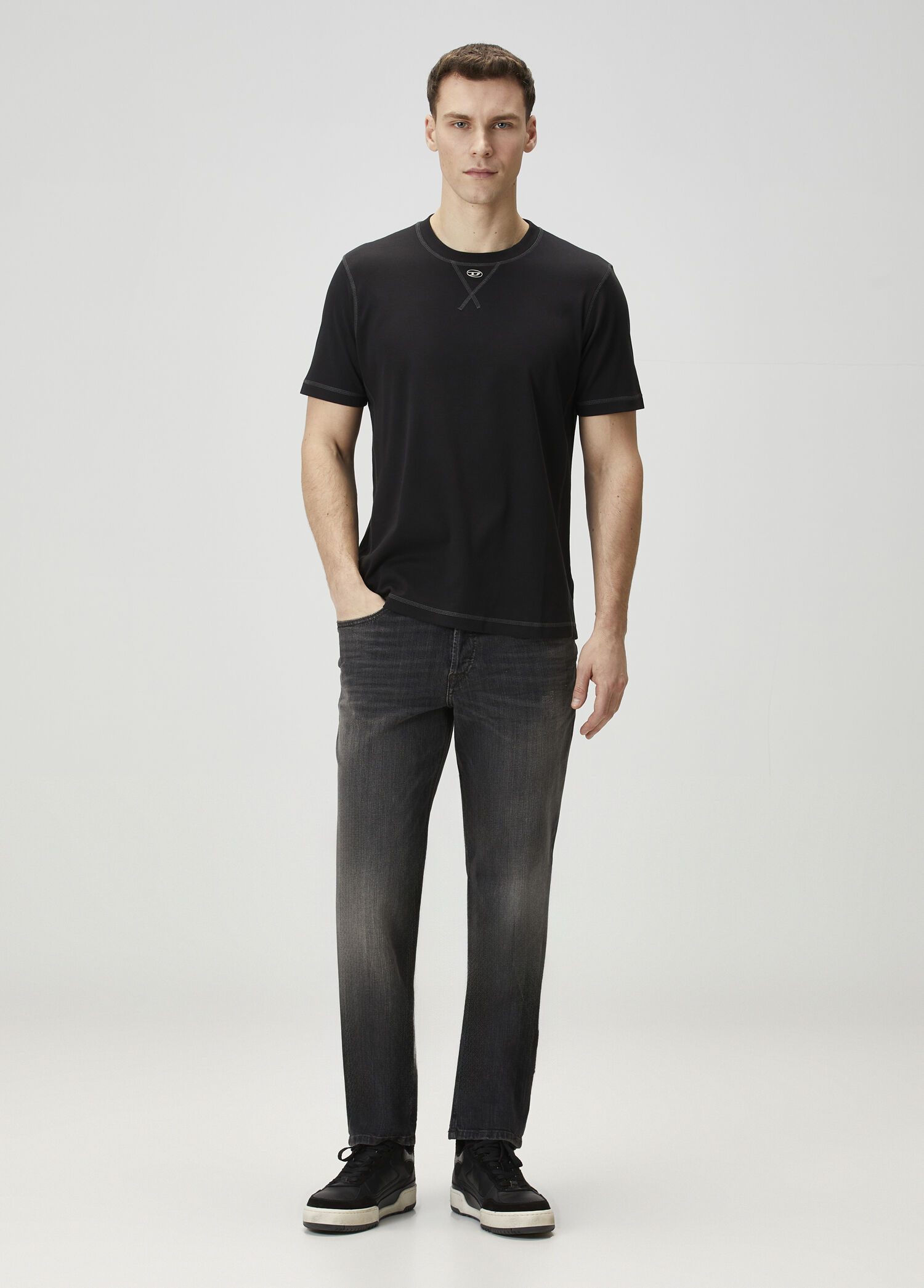 Diesel Siyah Erkek T-Madjust Siyah T-shirt 1897756 | Beymen