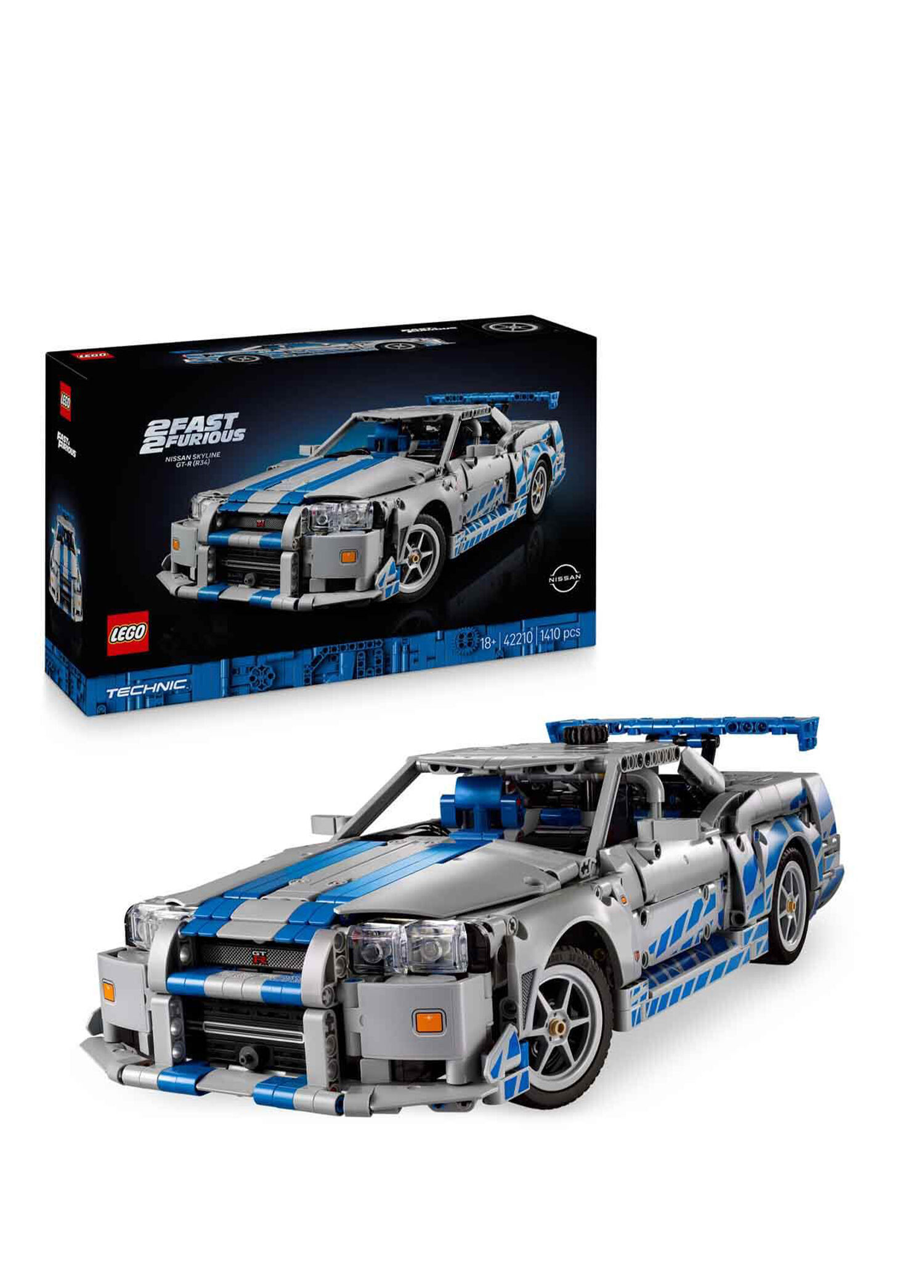 LEGO - Technic Daha Hızlı Daha Öfkeli Nissan Skyline GT-R (R34