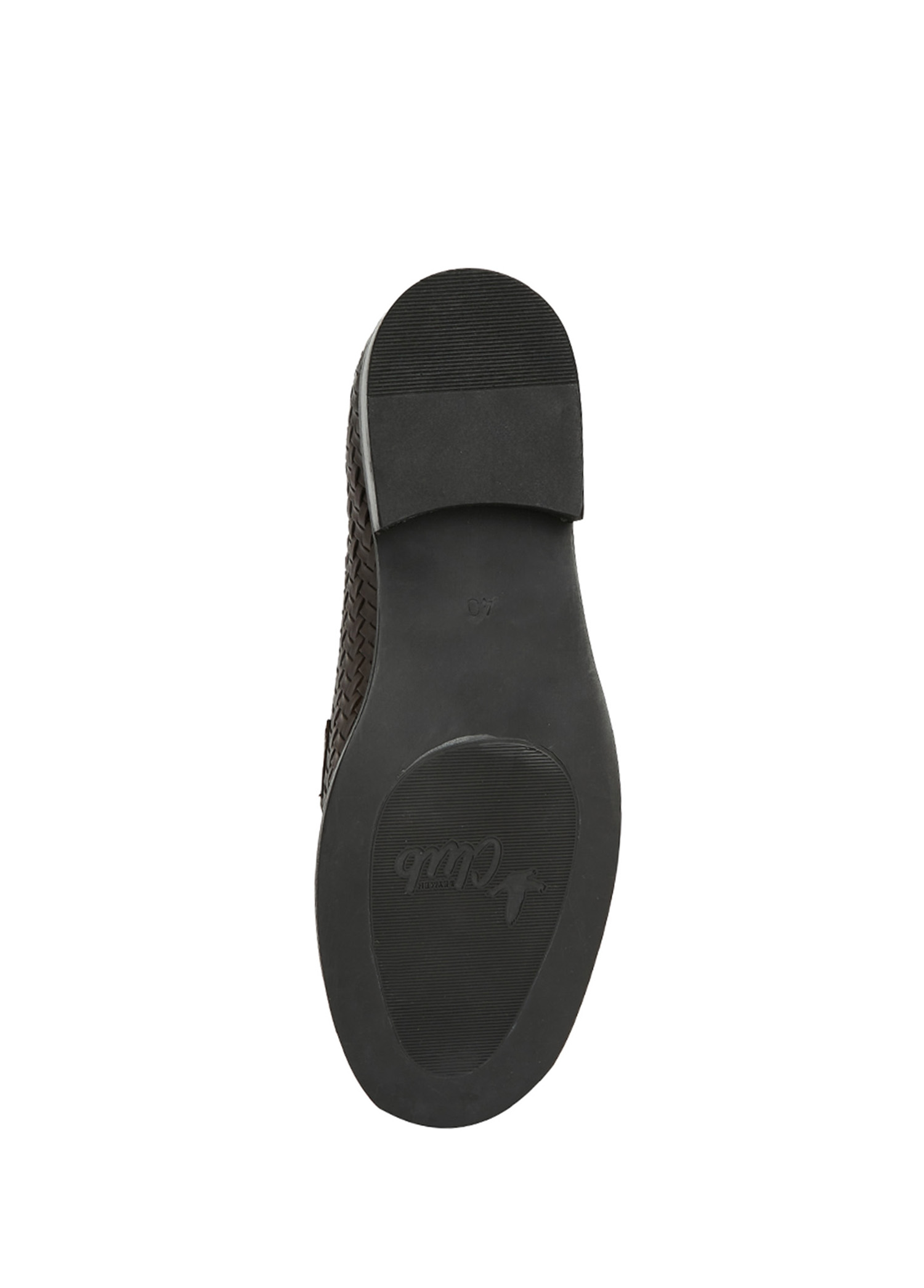 Kahverengi Örgülü Kadın Deri Loafer_4