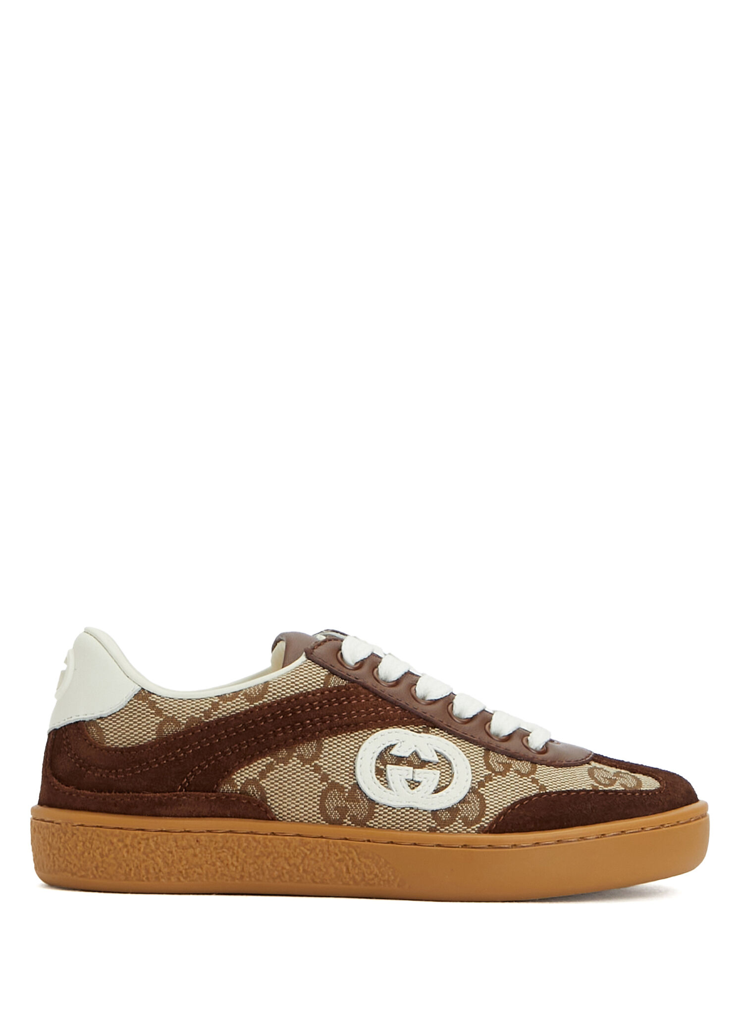 Kahverengi Erkek Çocuk Deri Sneaker
