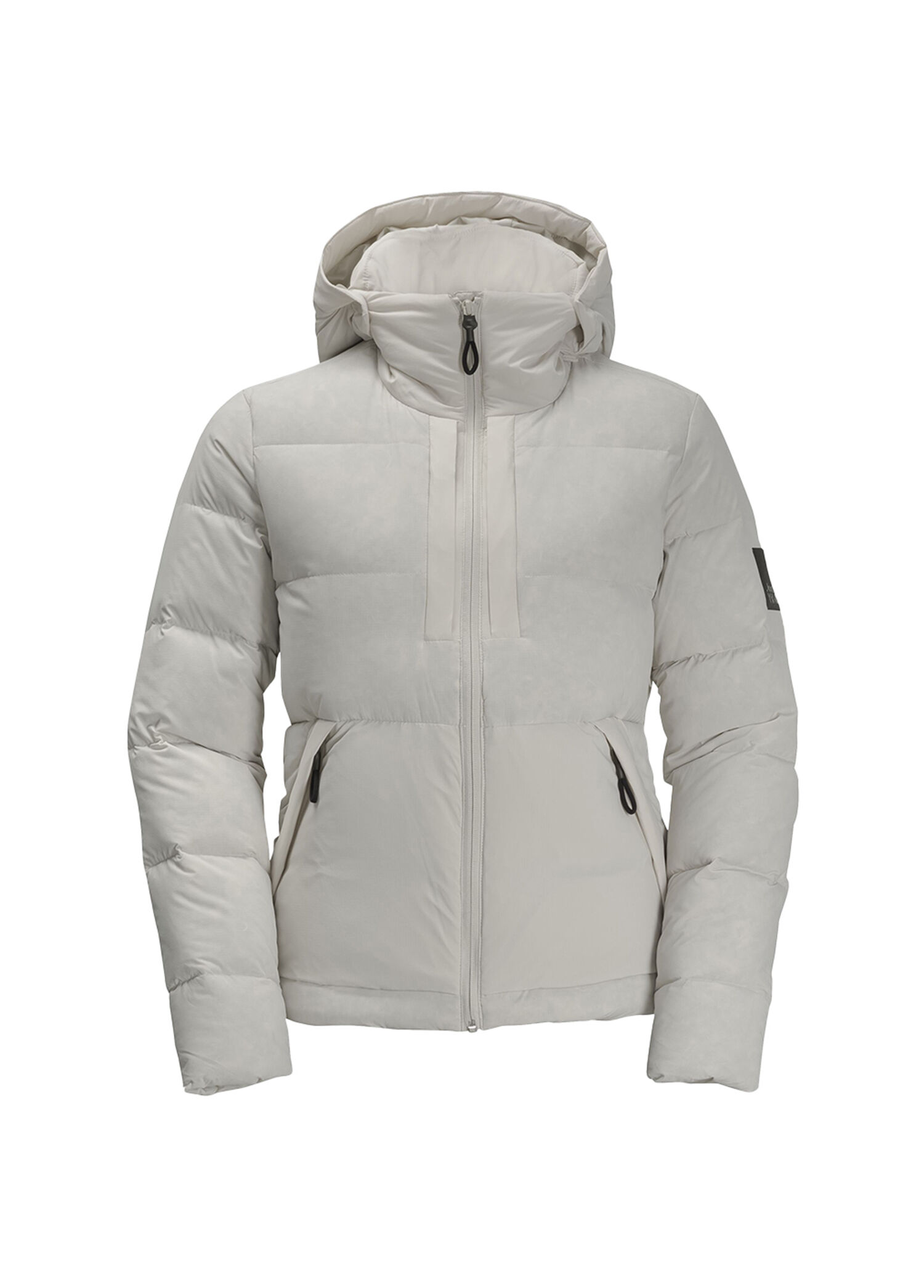Wandermood Down Gri Kapüşonlu Kadın Outdoor Mont