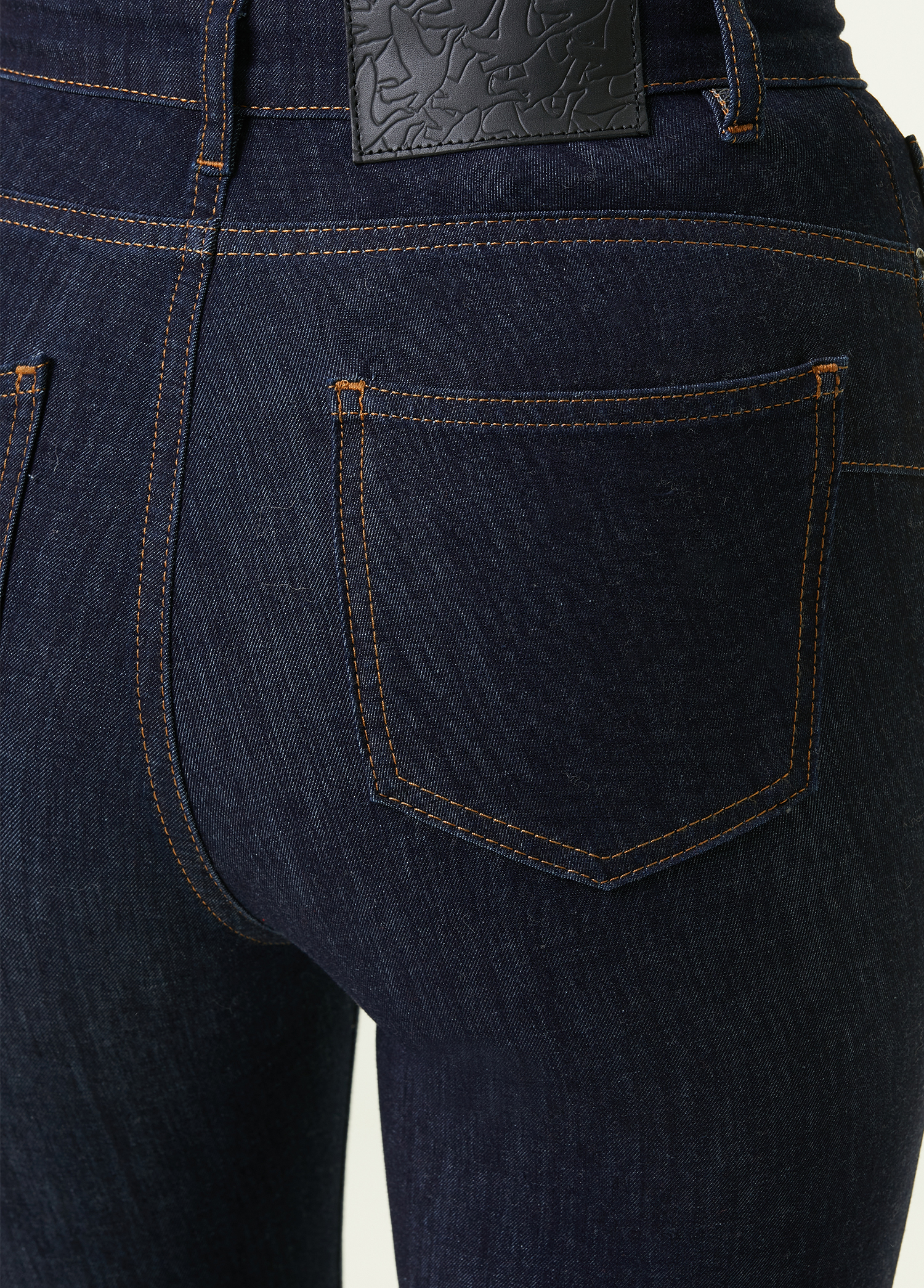 Push Up Skinny Fit Lacivert Jean Pantolon_3