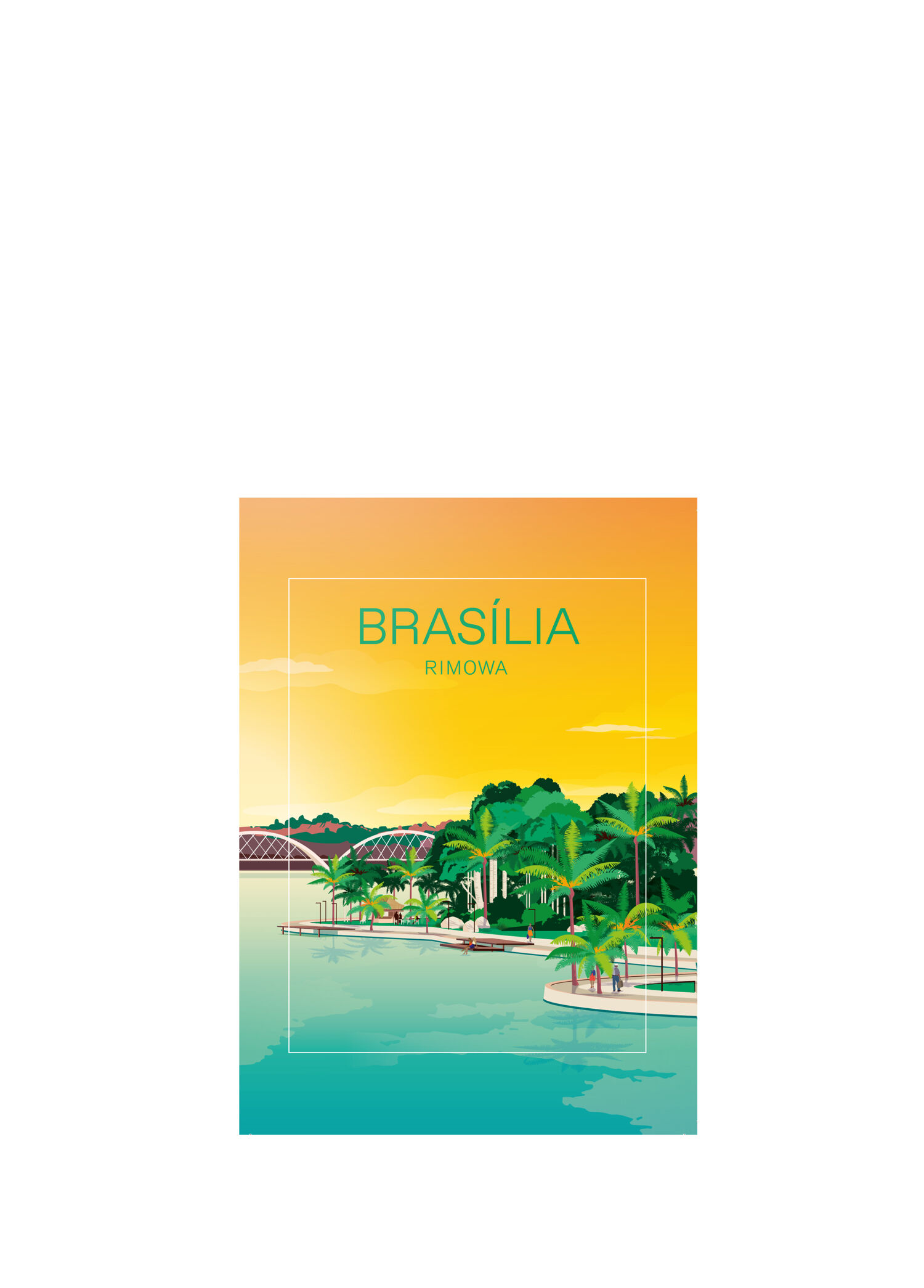 Brasilia Sticker