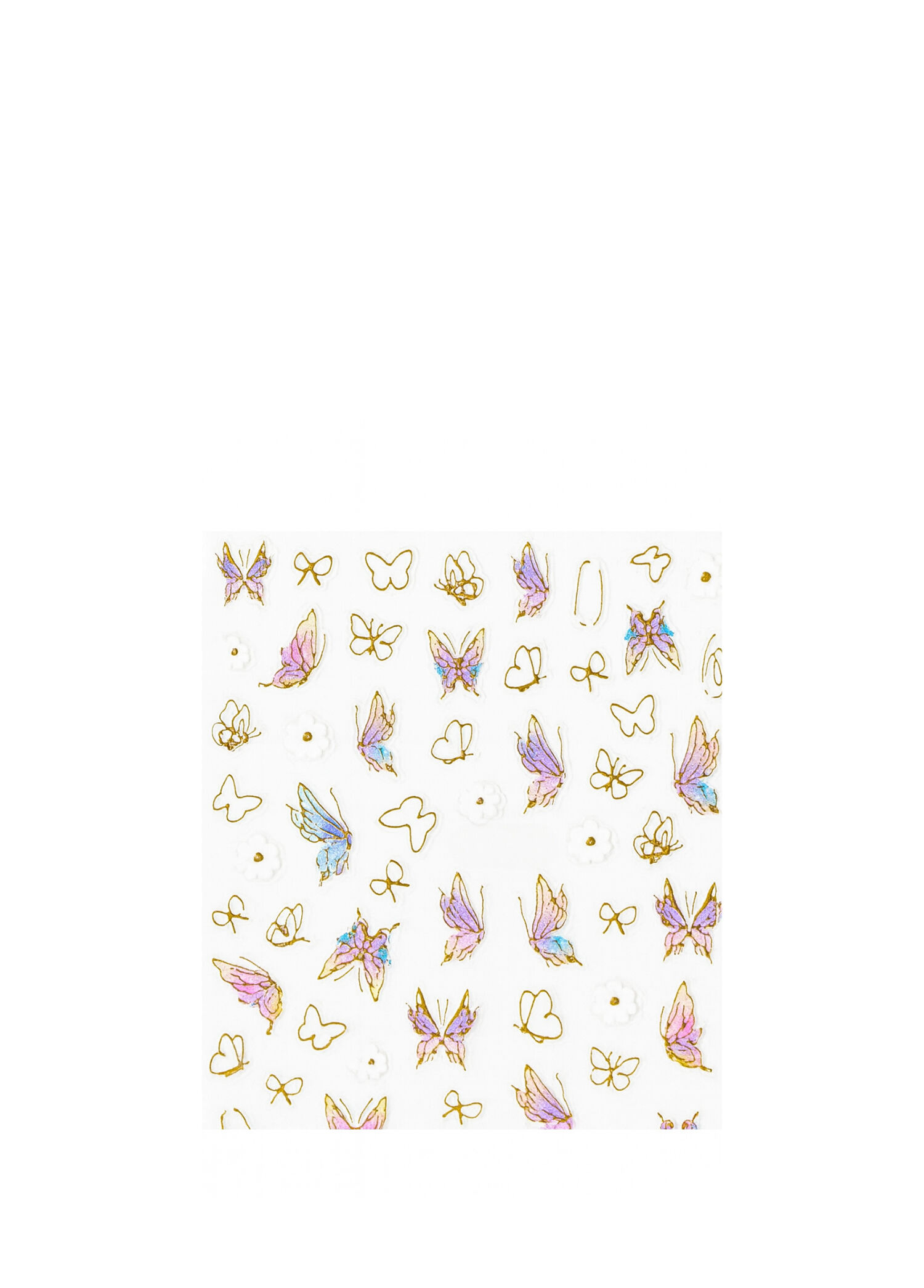 Nail Butterfly Kız Çocuk Sticker