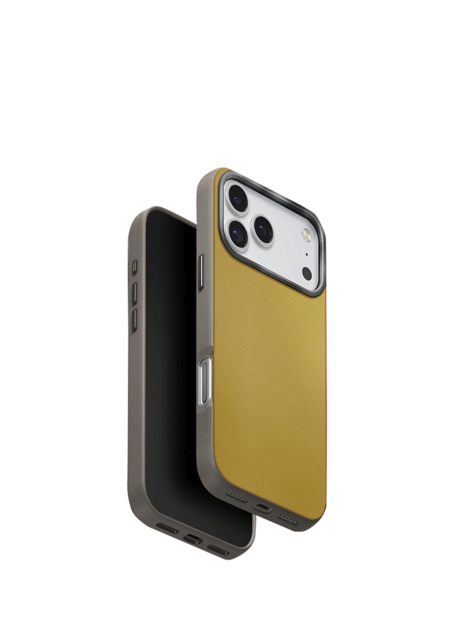Lyden DS iPhone 17 Pro Max MagSafe Uyumlu Sarı Telefon Kılıfı