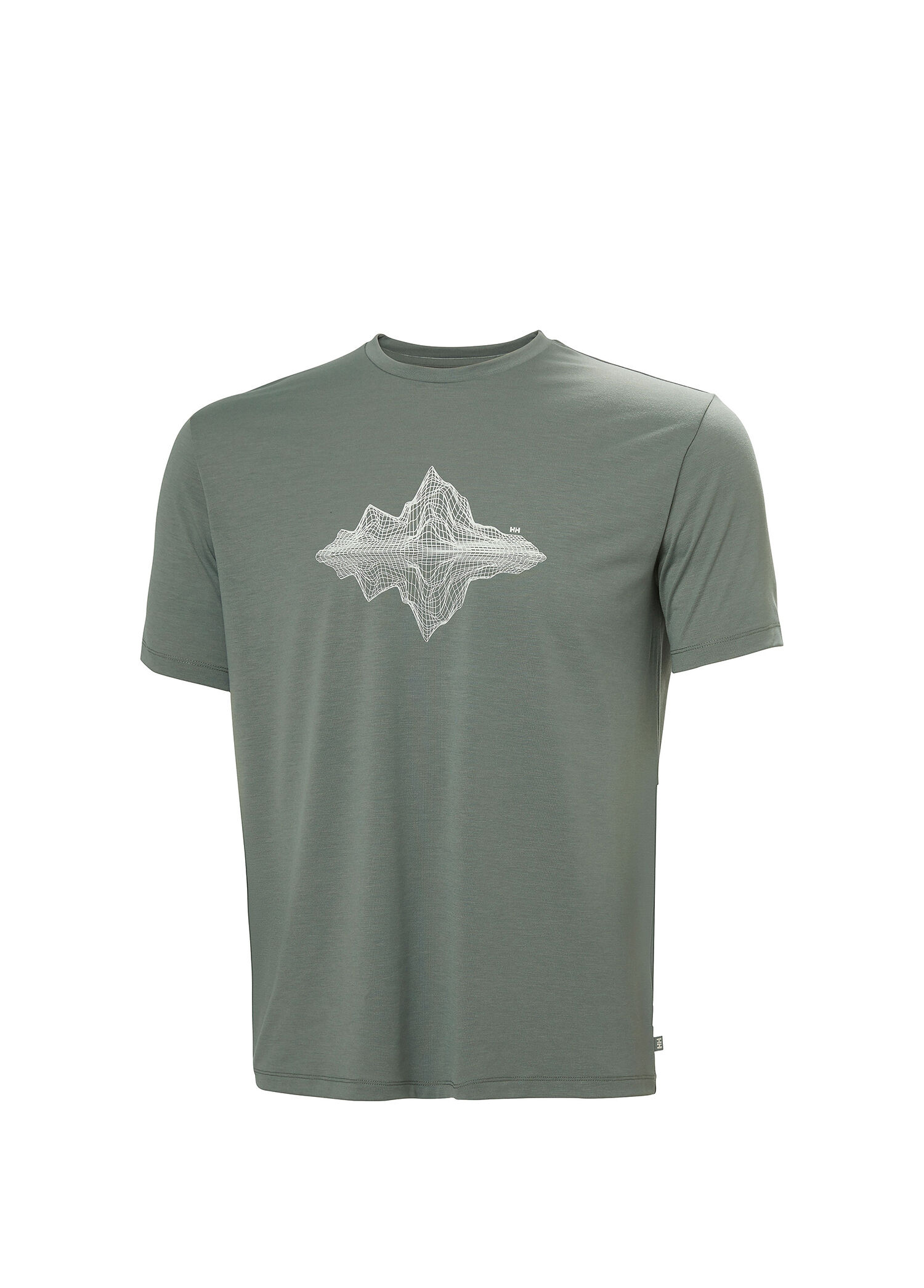 Skog Recycled Graphic Grey Cactus Kısa Kollu Erkek T-shirt