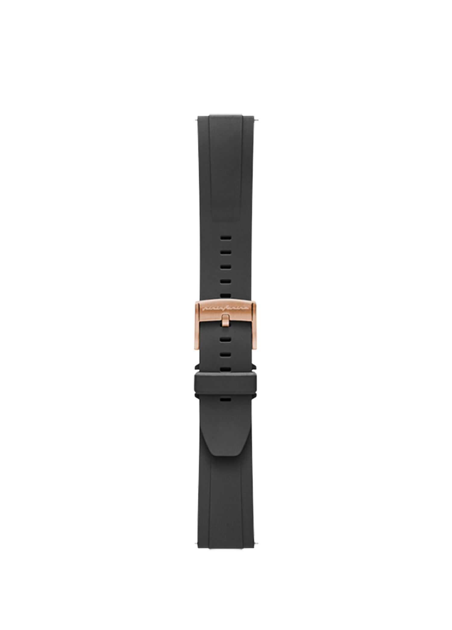 Hibrit Siyah 22 mm Akıllı Saat Kordon