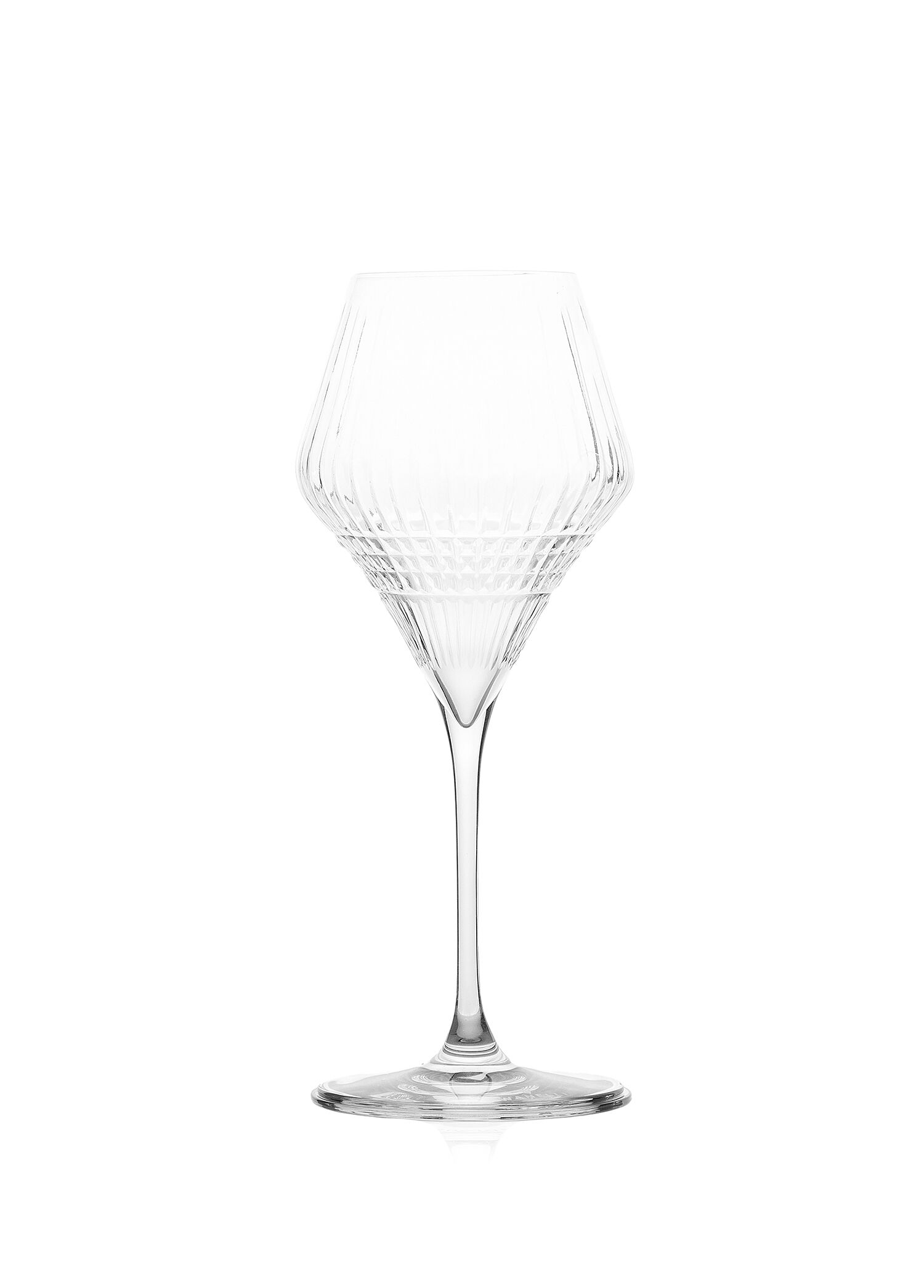 Vista Line 6'lı Kristal Cam Ayaklı Su Bardağı 380 ml