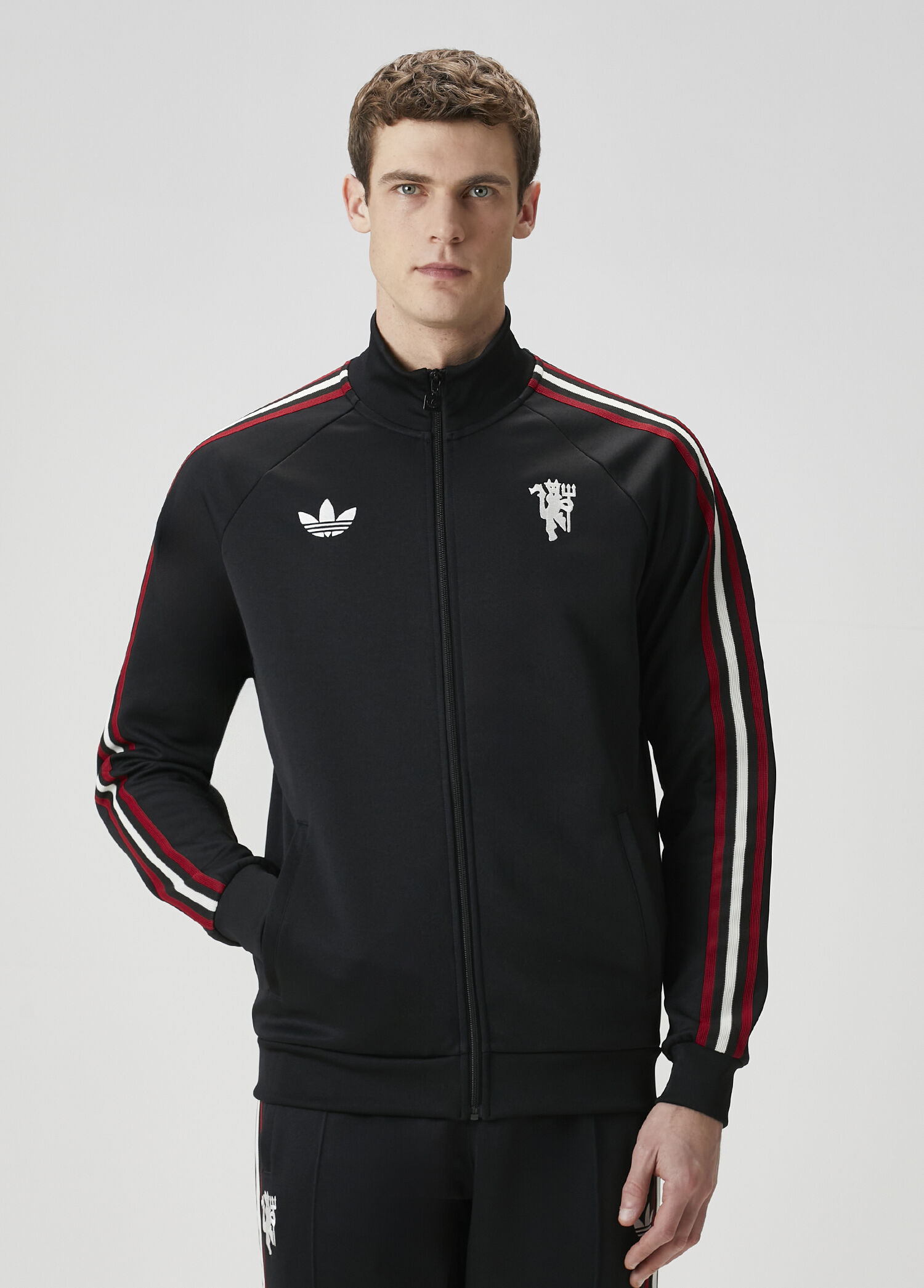 Adidas Siyah Erkek Manchester United Originals Sweatshirt 1917623
