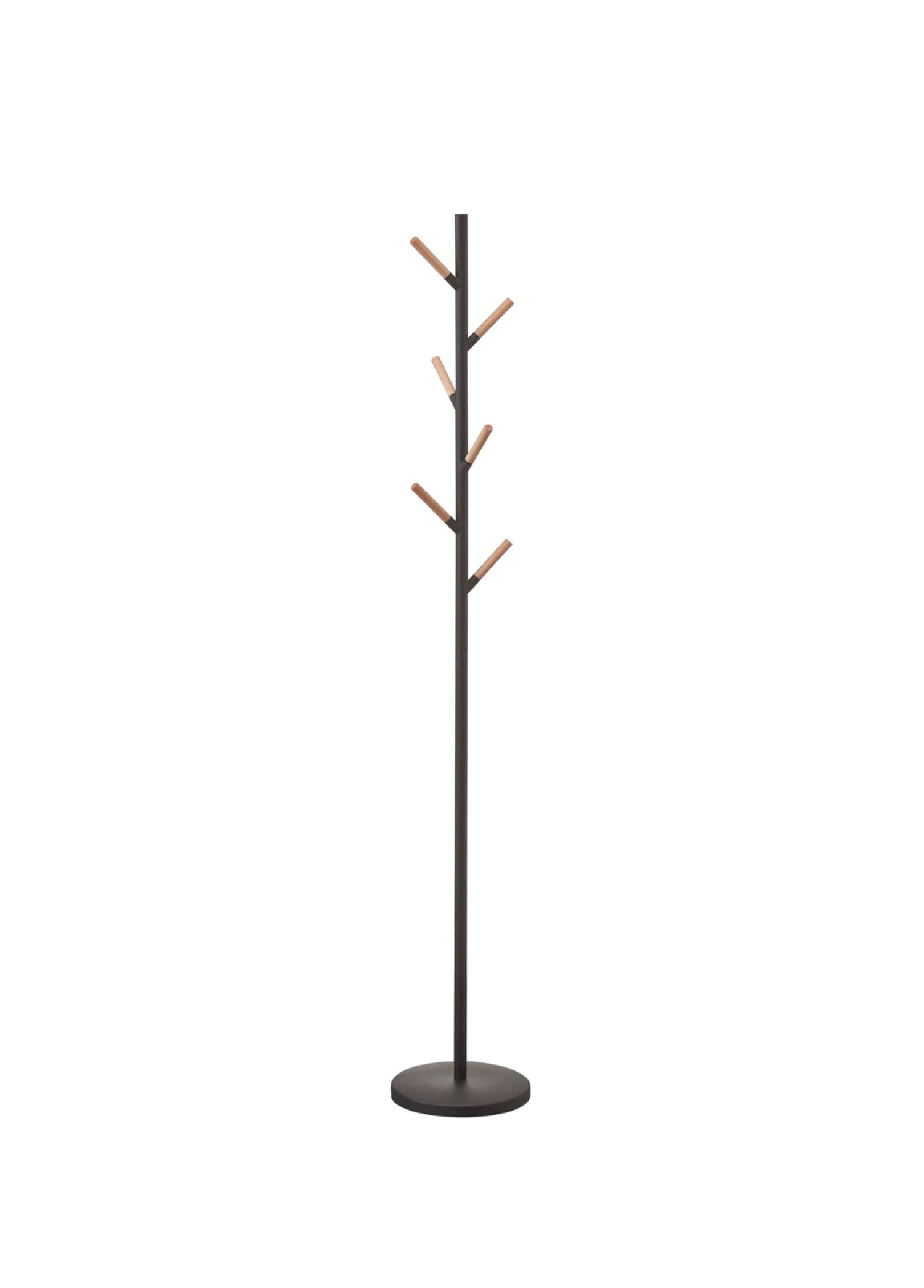 Plaın Ayaklı Siyah Askılık 177 cm