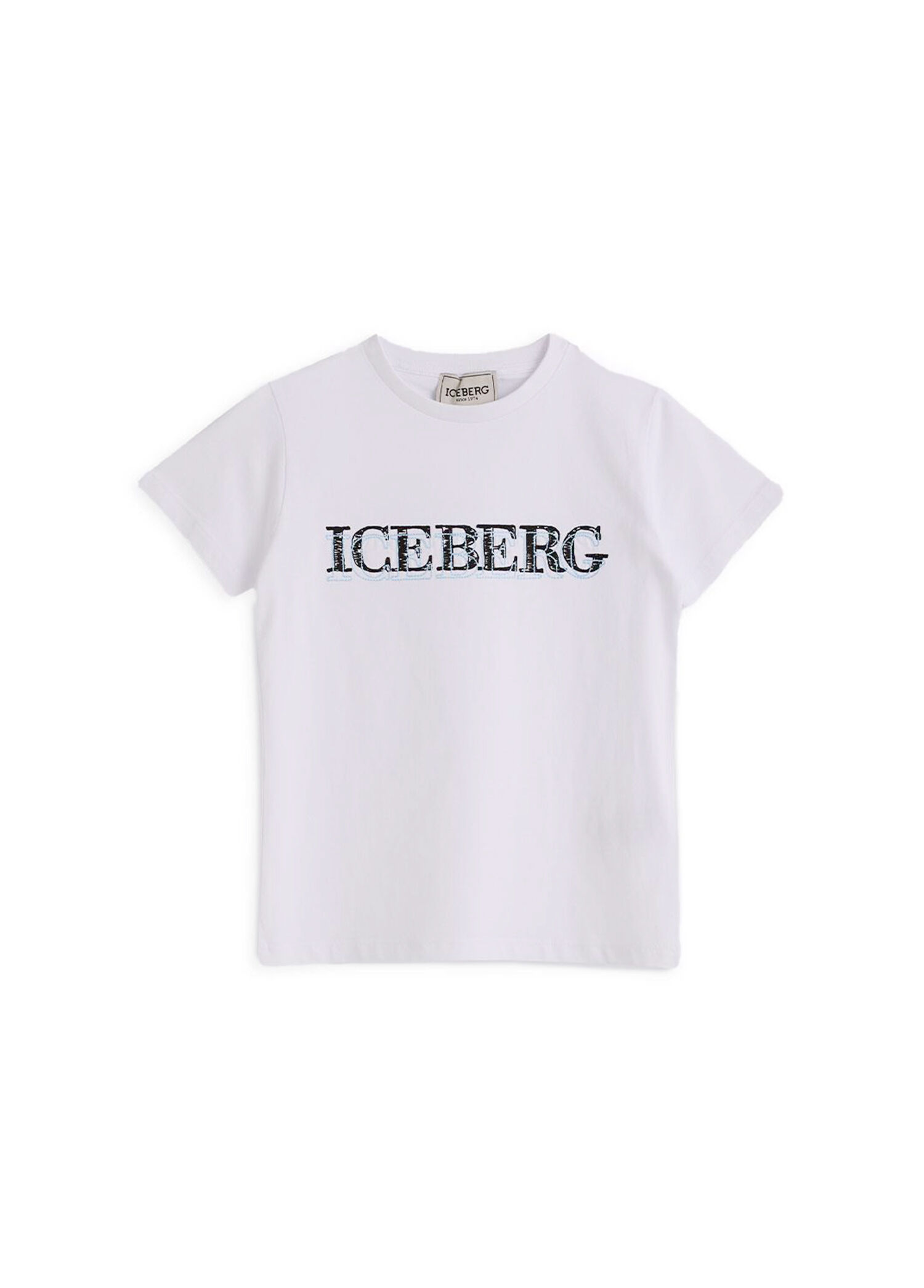 Beyaz Baskılı Kısa Kollu Erkek Çocuk T-shirt