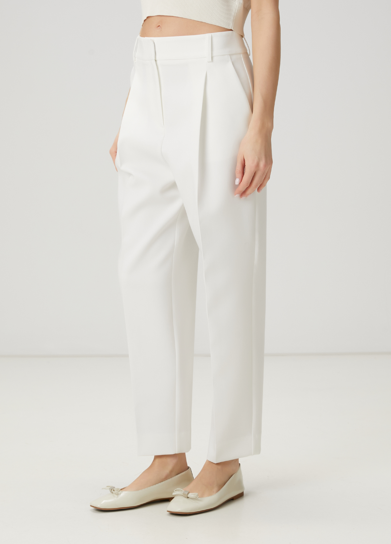 Kırık Beyaz Formal Pantolon_1