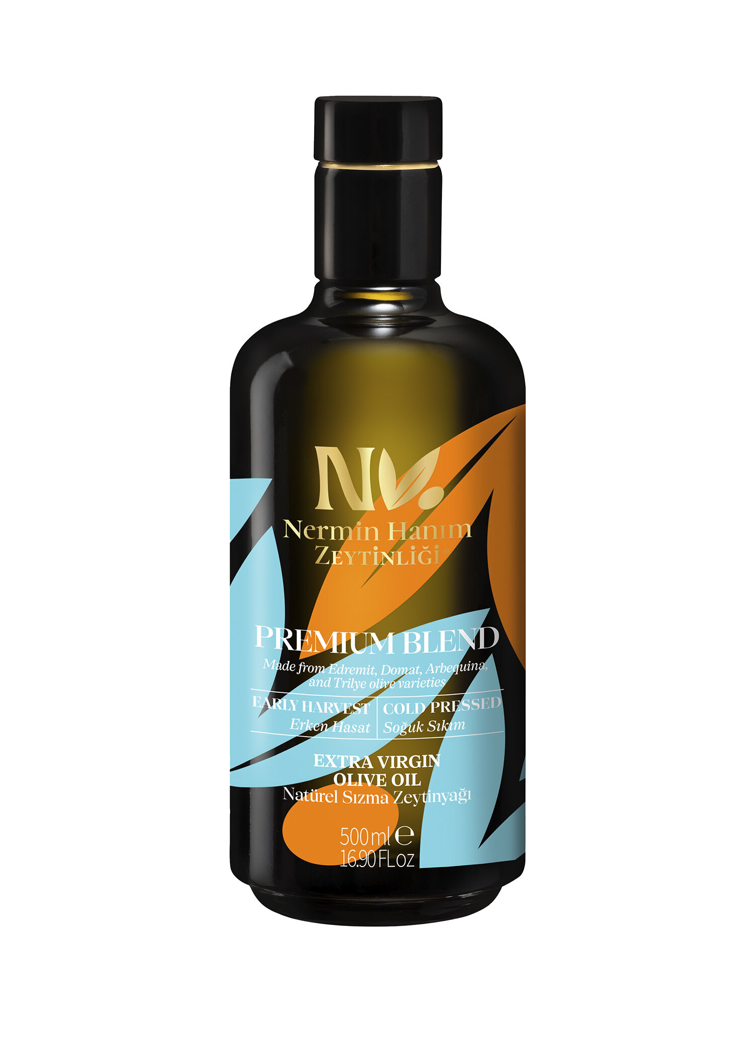 Premium Blend Erken Hasat Soğuk Sızma Zeytinyağı 500 ml
