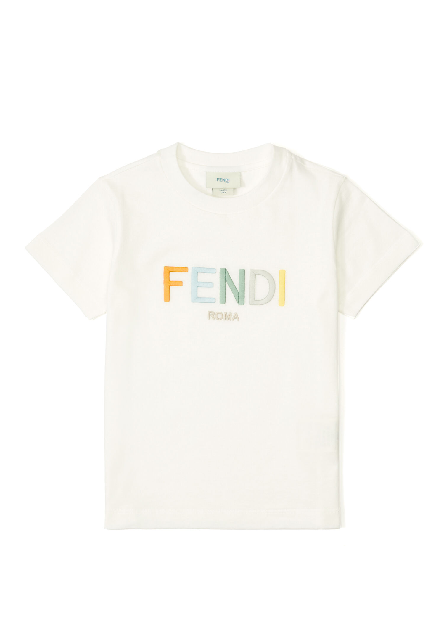 Beyaz Unisex Çocuk T-shirt