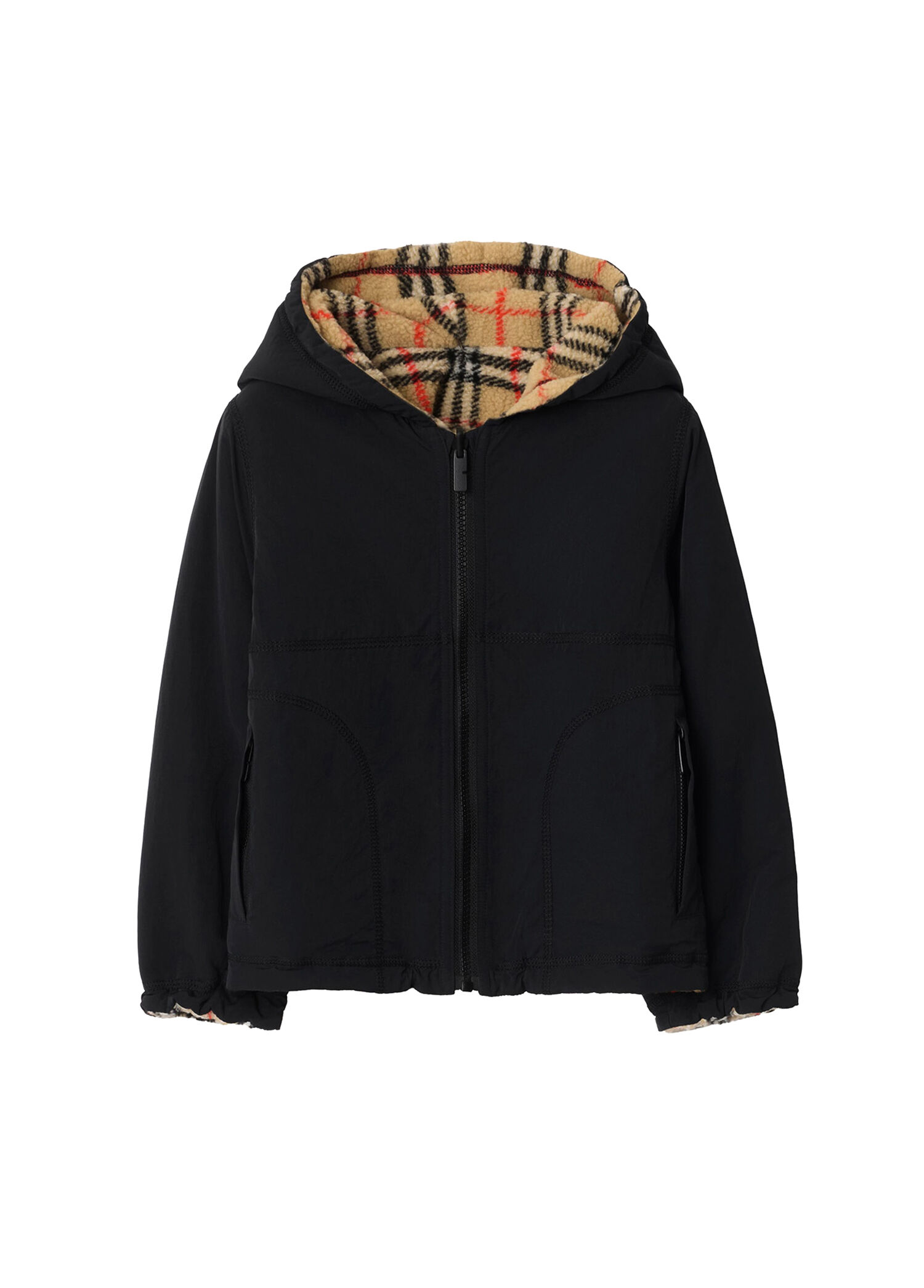 Dominic Bej Çift Taraflı Unisex Çocuk Mont