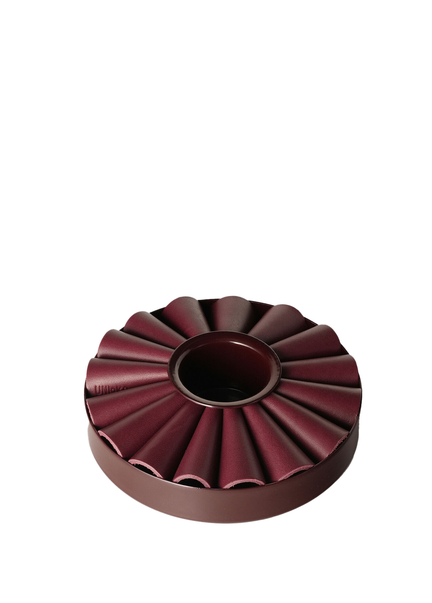 Bellis Borgona Bordo Deri Takı Düzenleyici