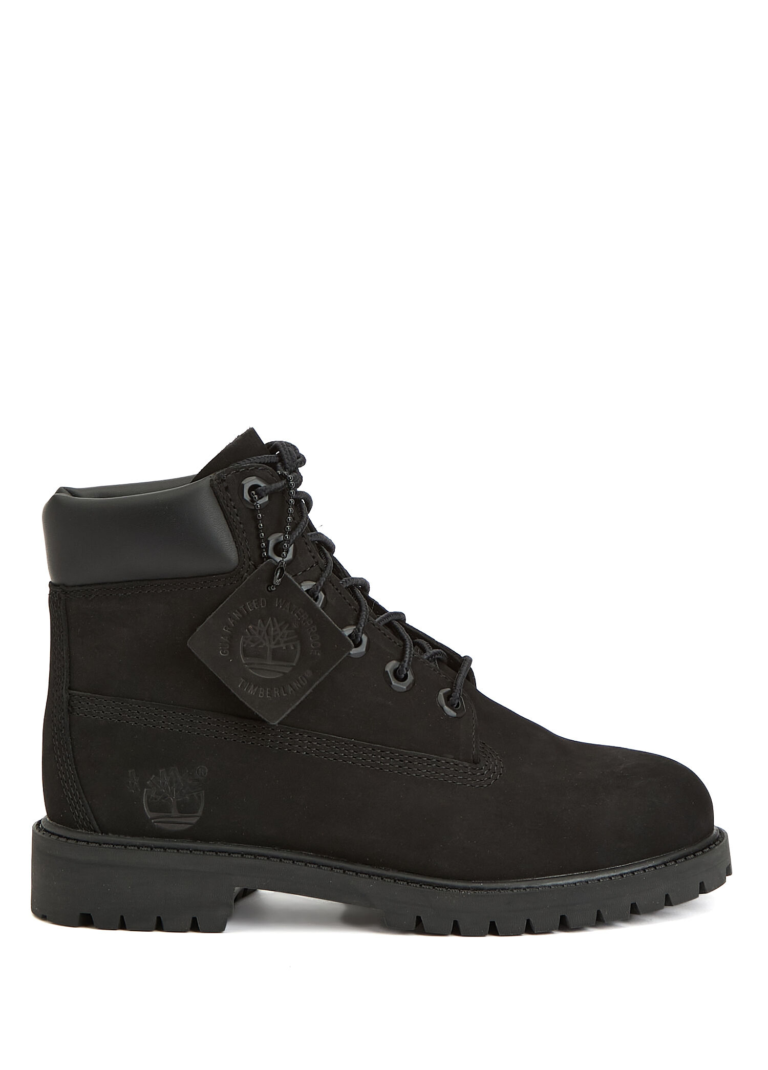 Premium 6 Inch Siyah Unisex Çocuk Bot
