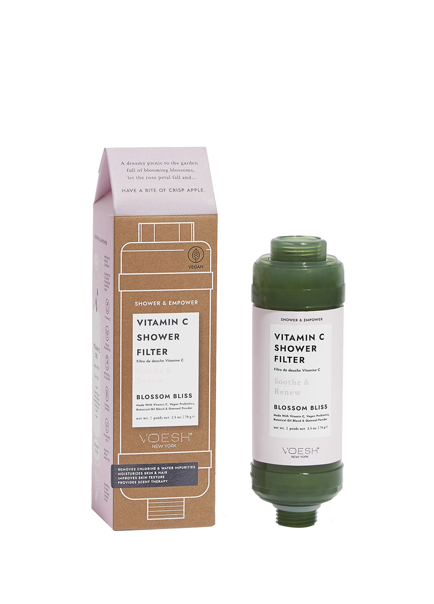 New York Çiçek Kokusu Vitamin C Shower Duş Filtresi