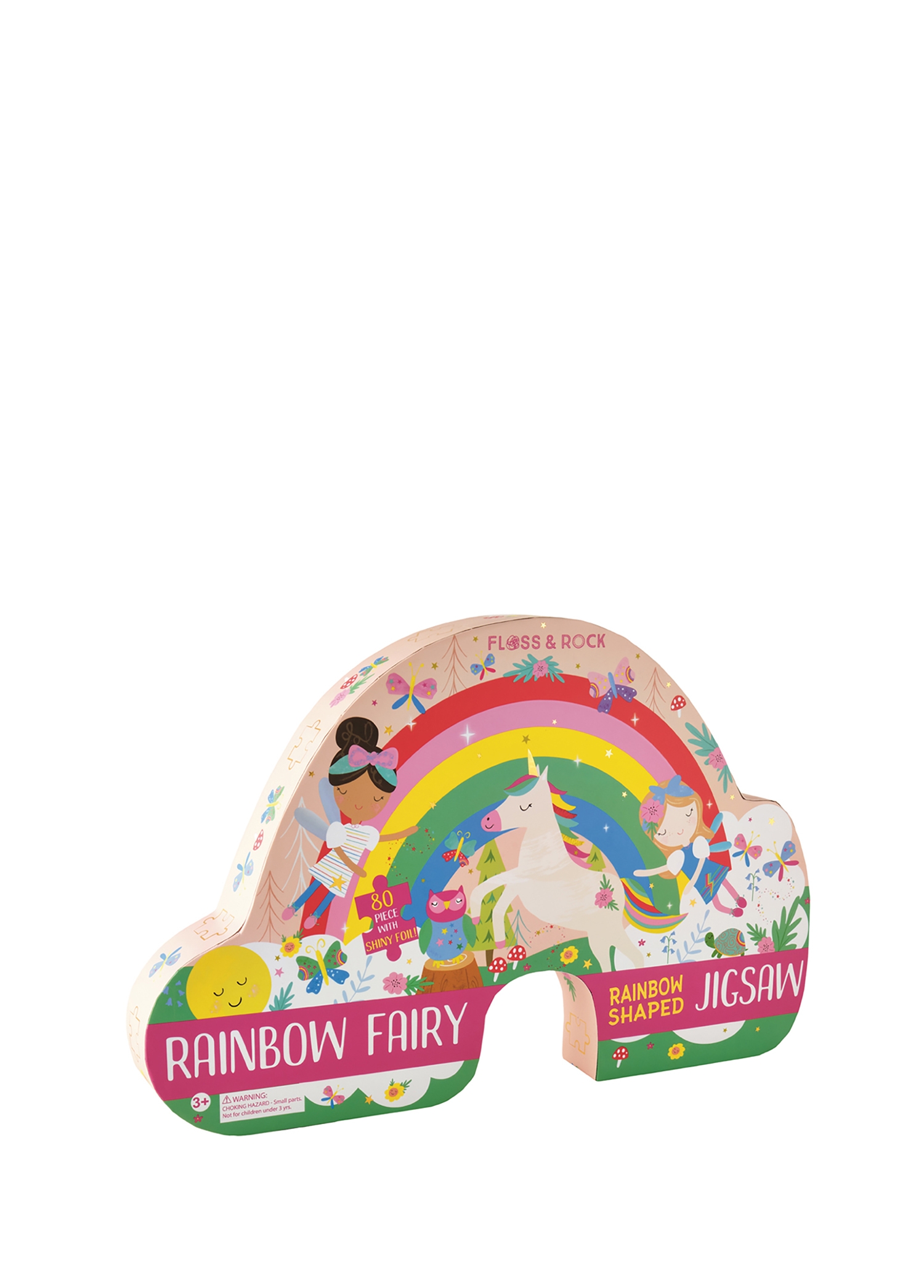 Rainbow Fairy 80 Parça Gökkuşağı Şekilli Yapboz