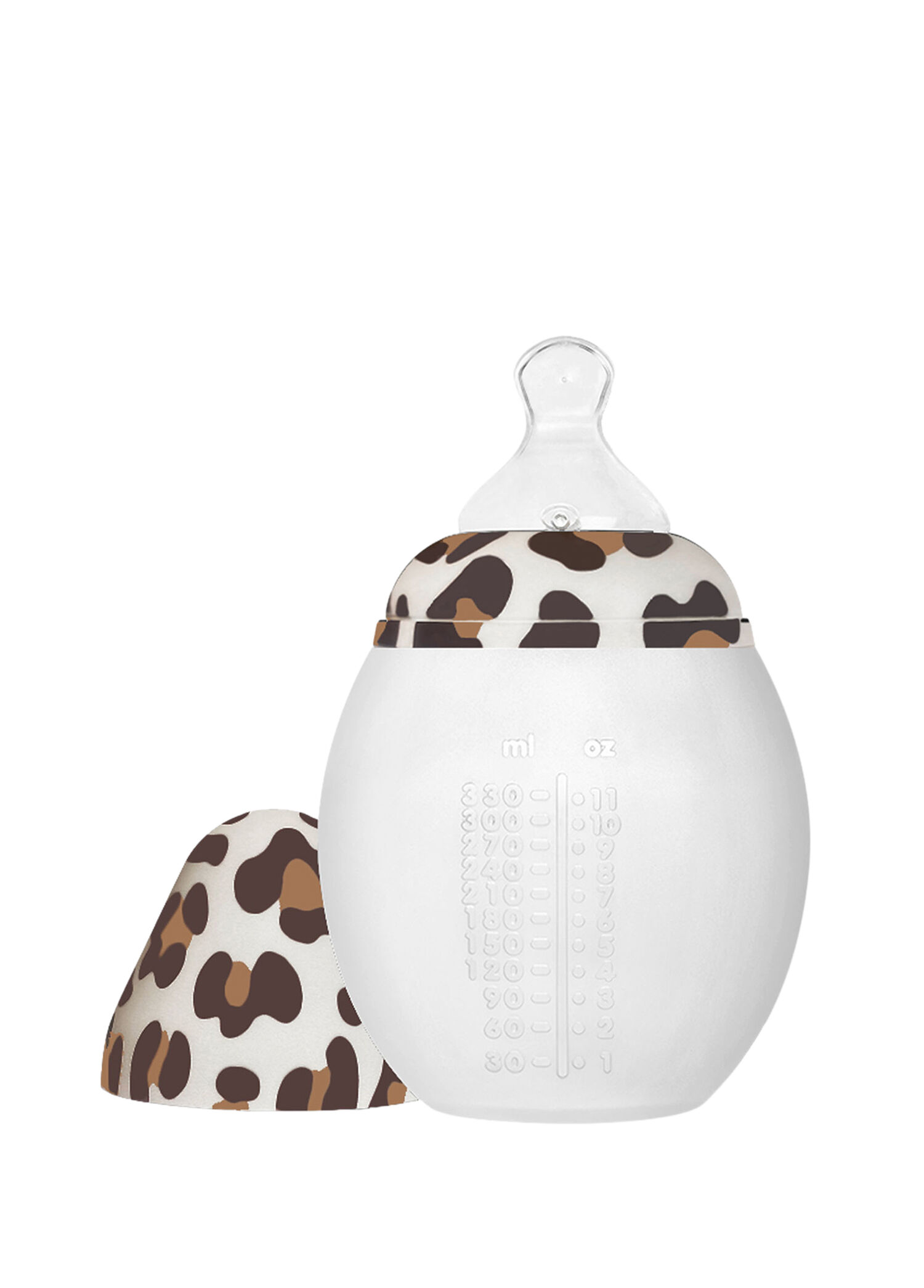 Leopar Desenli Anti-Kolik Medikal Silikon 4 Ay+ Biberon 330 ml