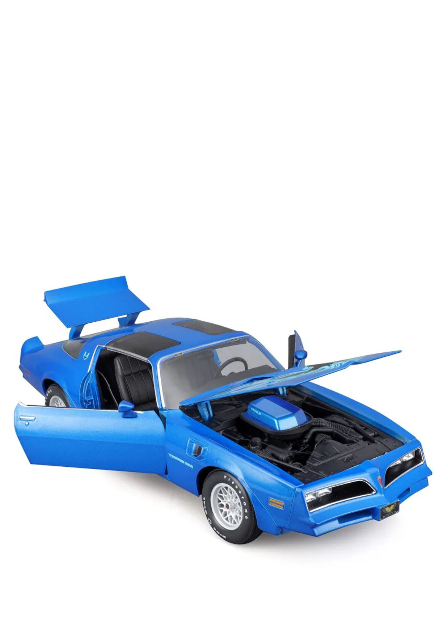 Maisto - 1978 Pontiac Firebird Trans Am 1:18 Mavi Model Araba