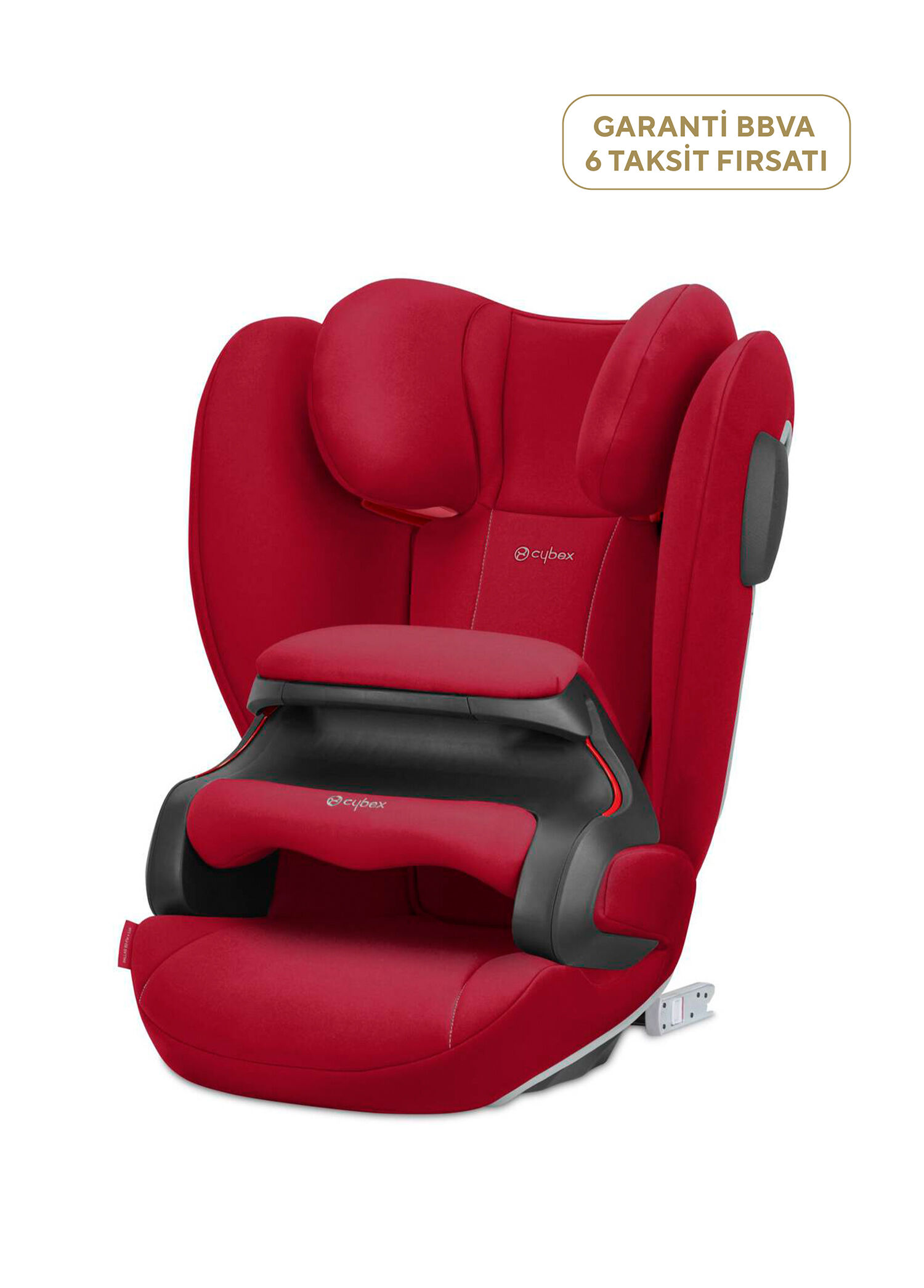 Pallas B2 Fix+ Lux Dynamic Red Adac'lı İsofixli 9-36 kg Bebek Oto Koltuğu