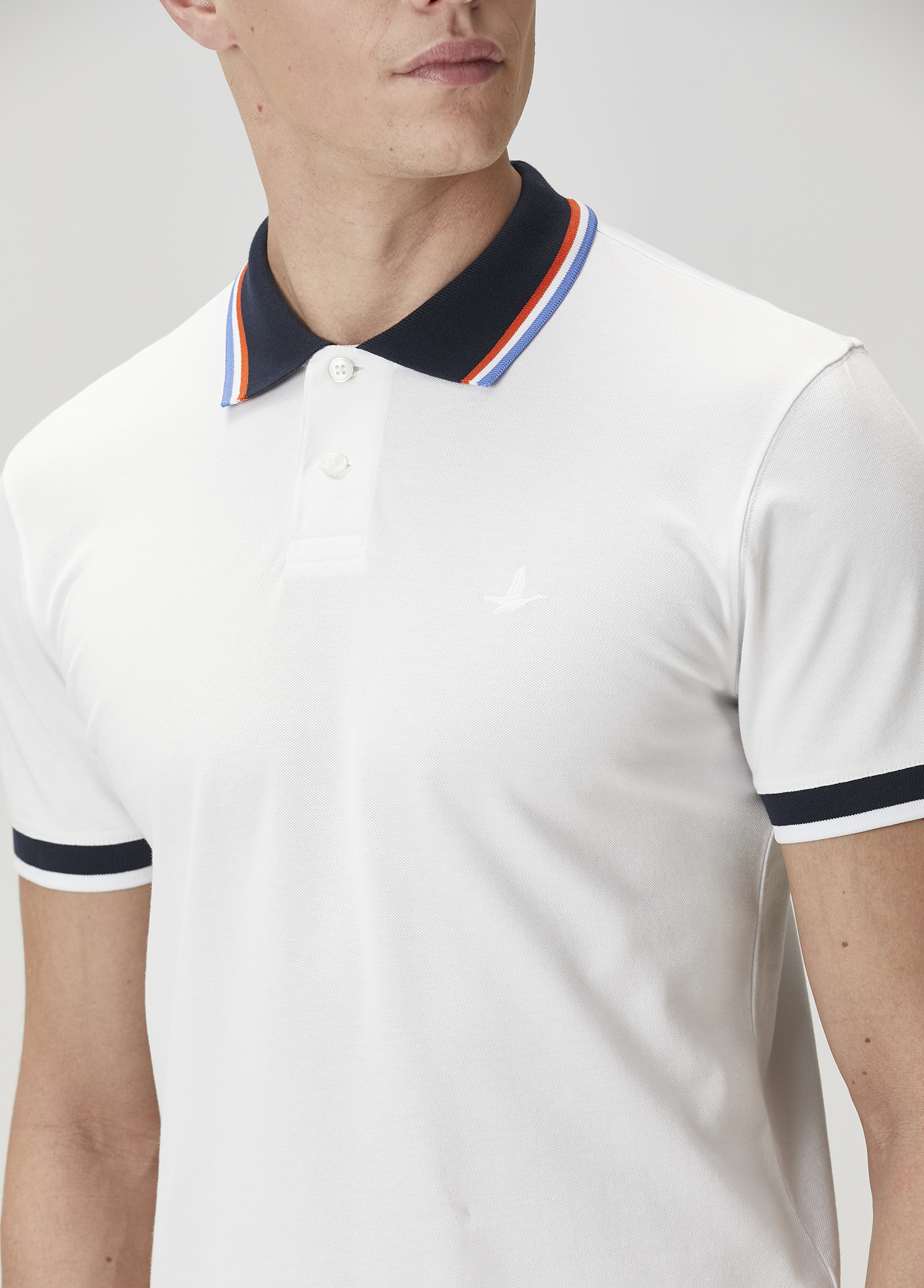 Beyaz Polo T-shirt_5