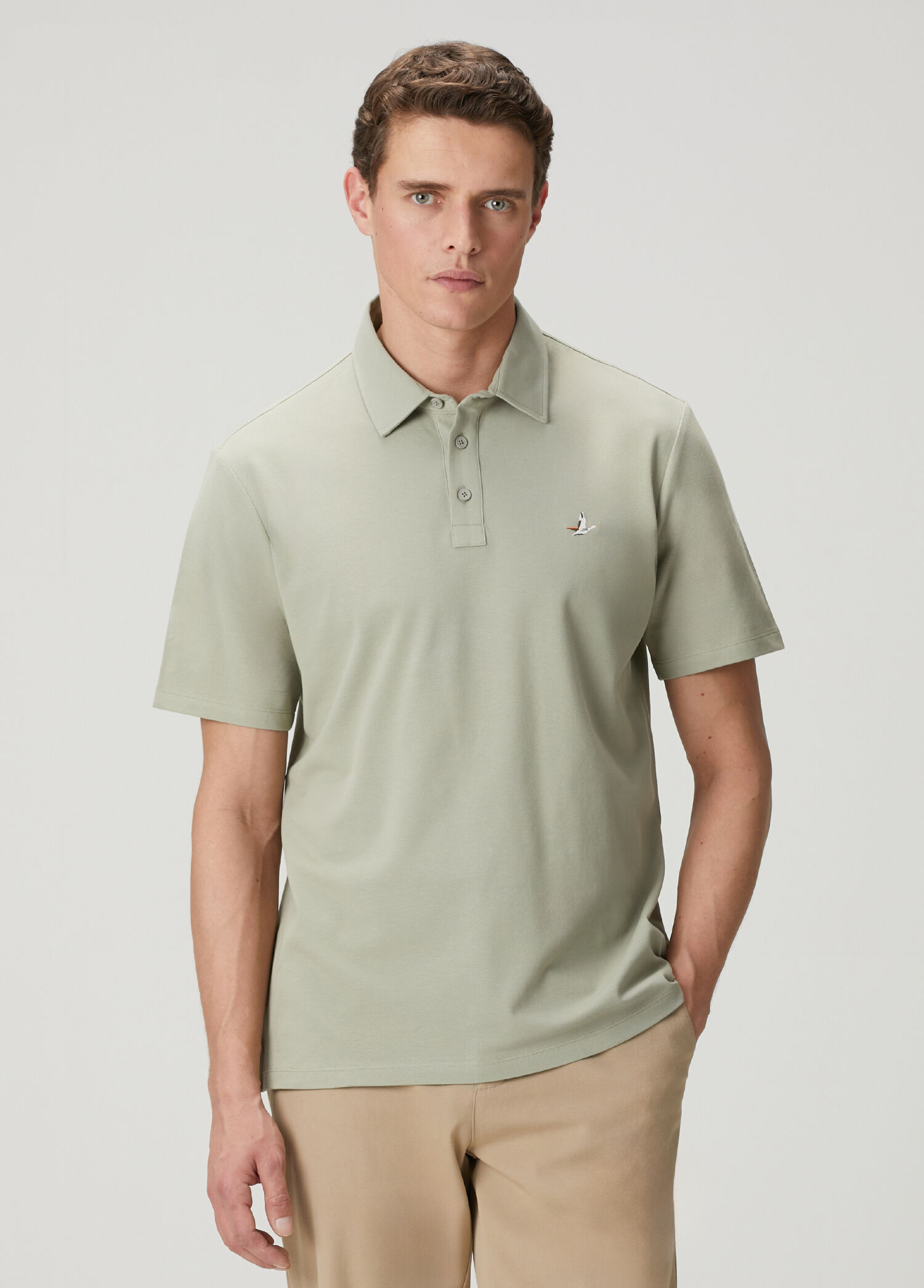 Comfort Fit Çağla Polo T-shirt