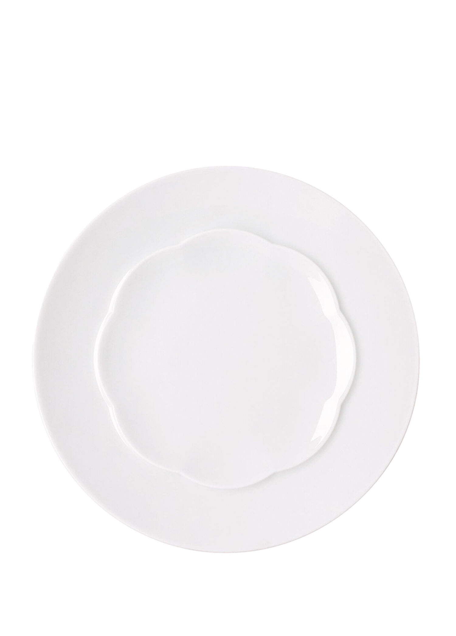 Sonetto Bianco Beyaz Porselen Ekmek Tabağı 17 cm