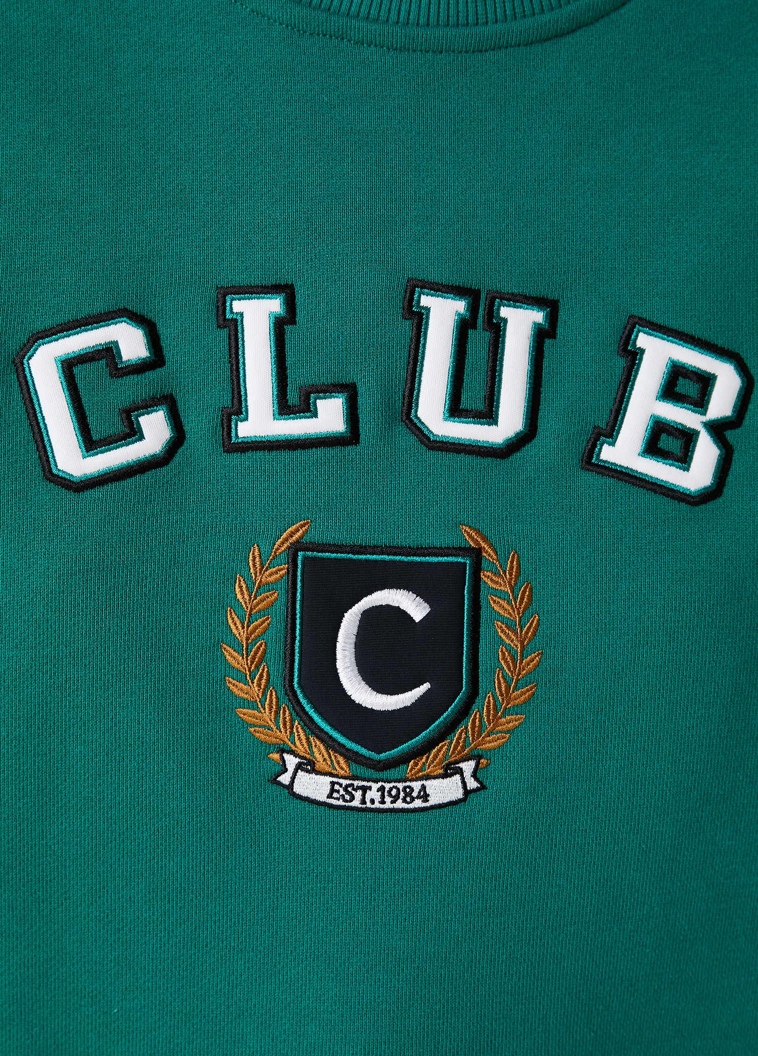 Club Yeşil Logolu Sweatshirt_4