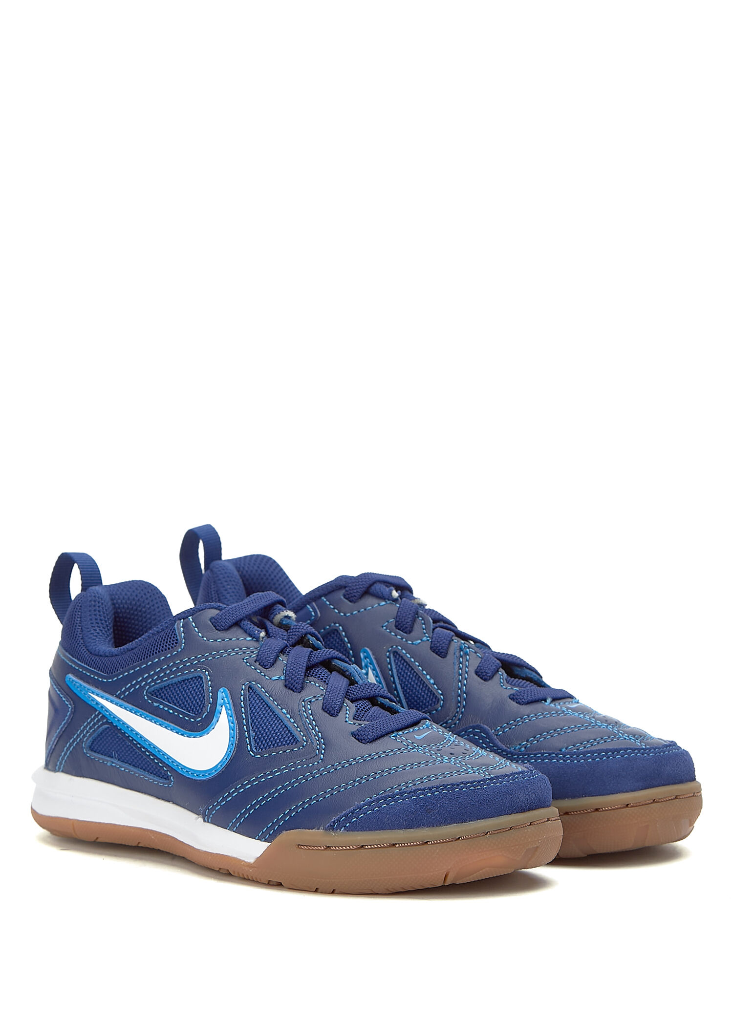Nike - Gato Mavi Unisex Çocuk Deri Sneaker - Çok Renkli