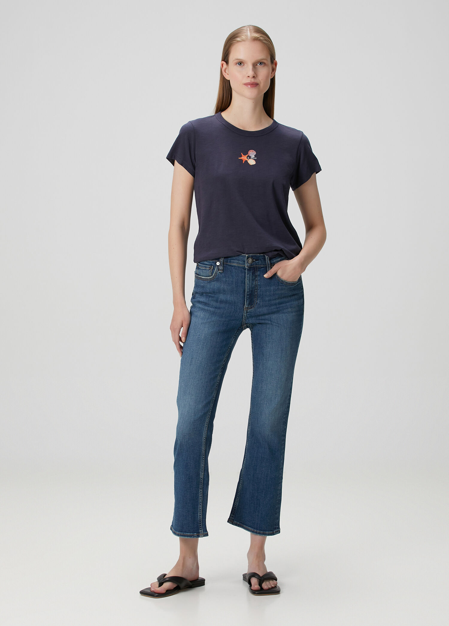 Flexi Peyton Mavi Bootcut Jean Pantolon