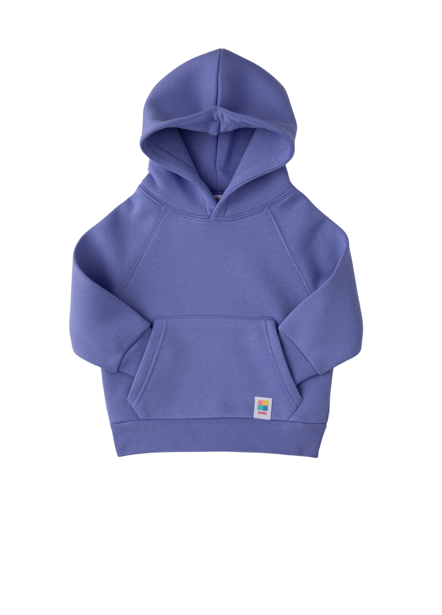 Violet Unisex Çocuk Kapüşonlu Şardonlu Şardonlu Sweatshirt