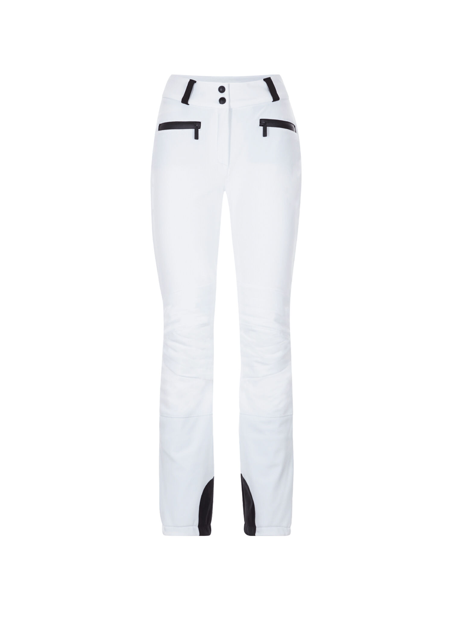 Nove Quatro Uno Softshell Beyaz Kadın Kayak Pantolonu