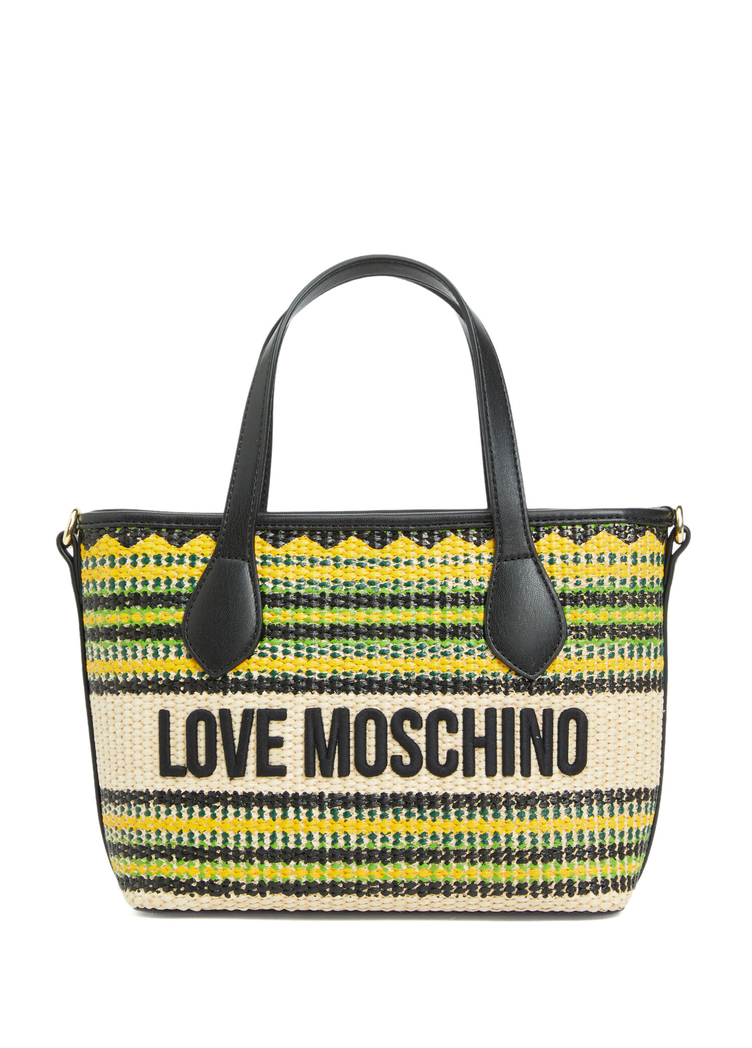 Love Moschino Sari-Yesil Kadın Sunset Kadın Alışveriş Çantası