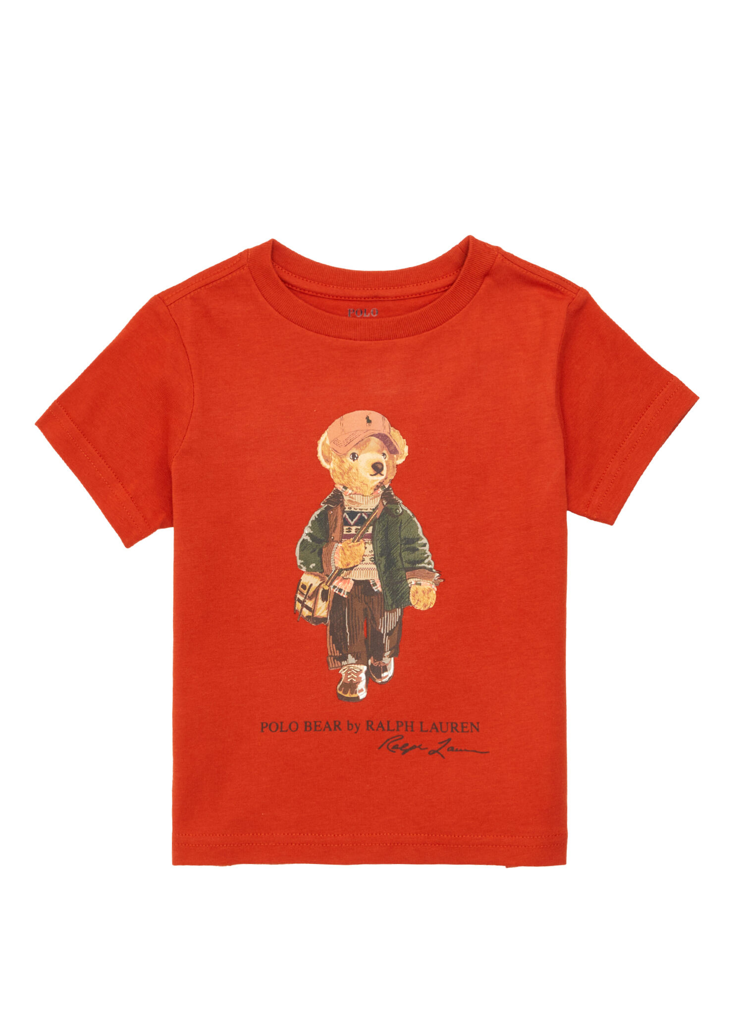 P Polo Ralph Lauren Orange Boys T Shirt