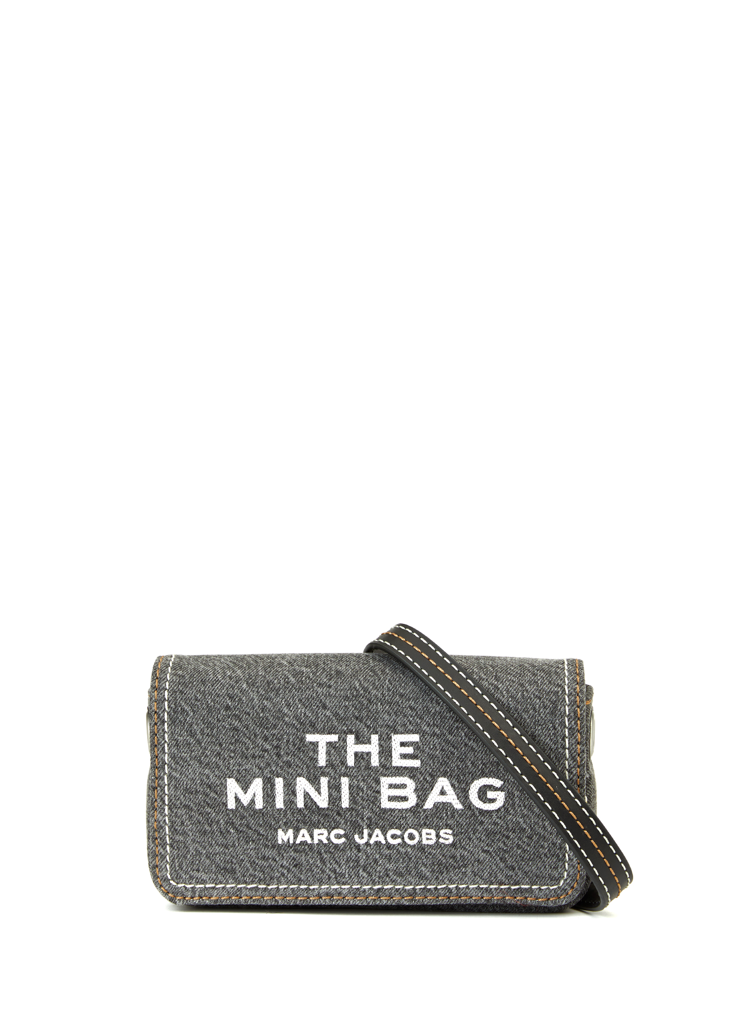 The Mini Logo Detaylı Kadın Denim Çapraz Çanta