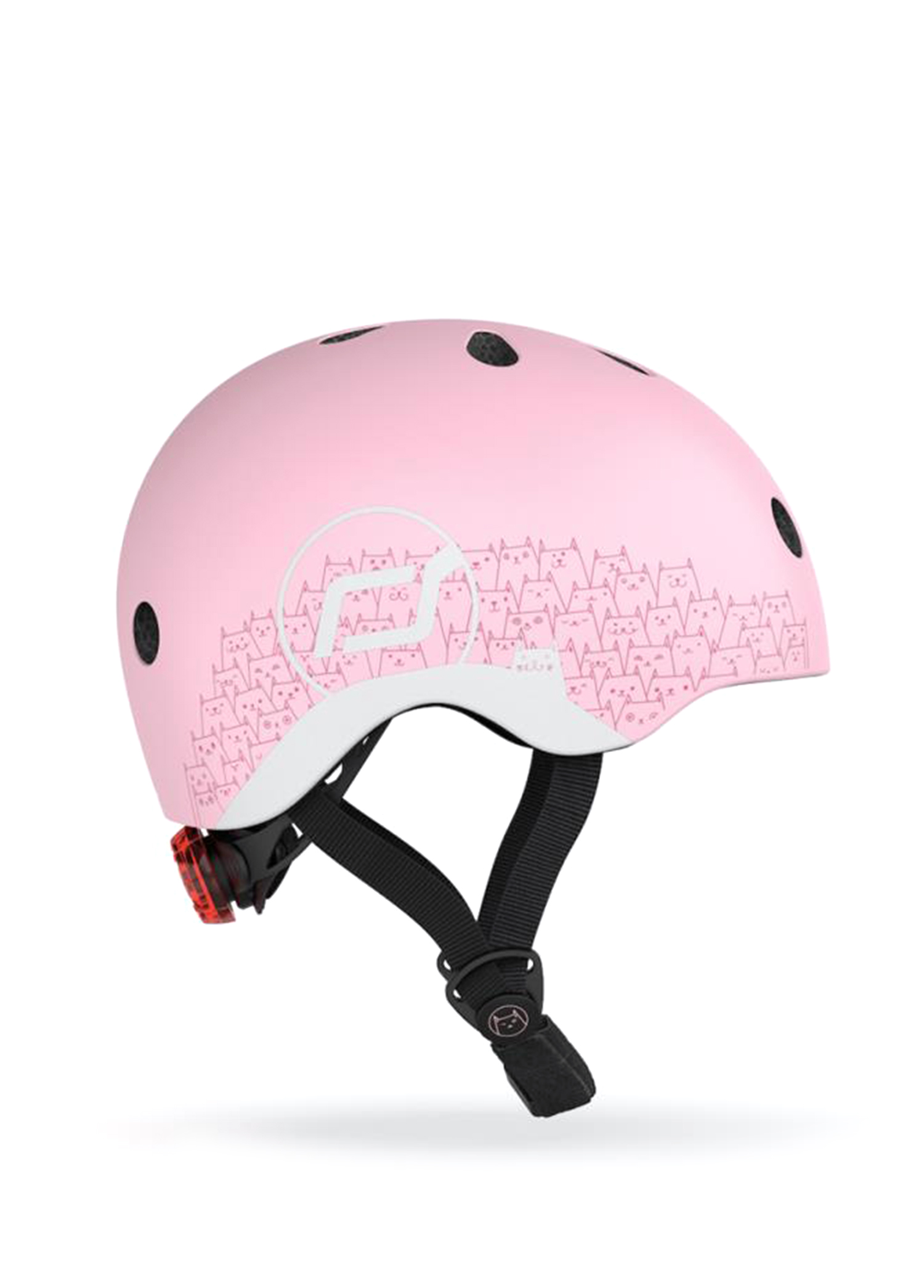 Helmet Reflective Pembe XXS-S Bebek Kaskı