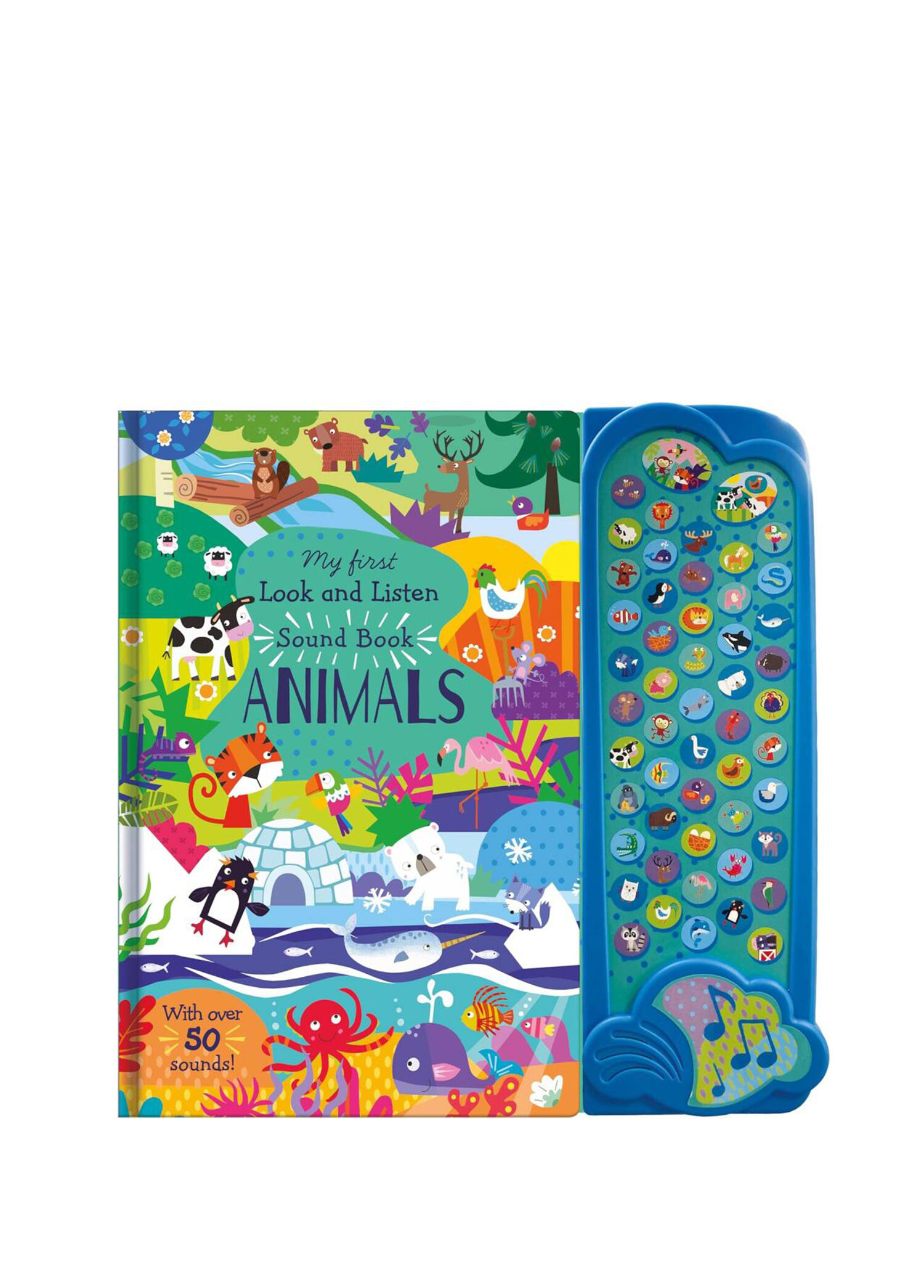 Animals My First Look & Find Sound Book Yabancı Dil Sesli Çocuk Kitabı