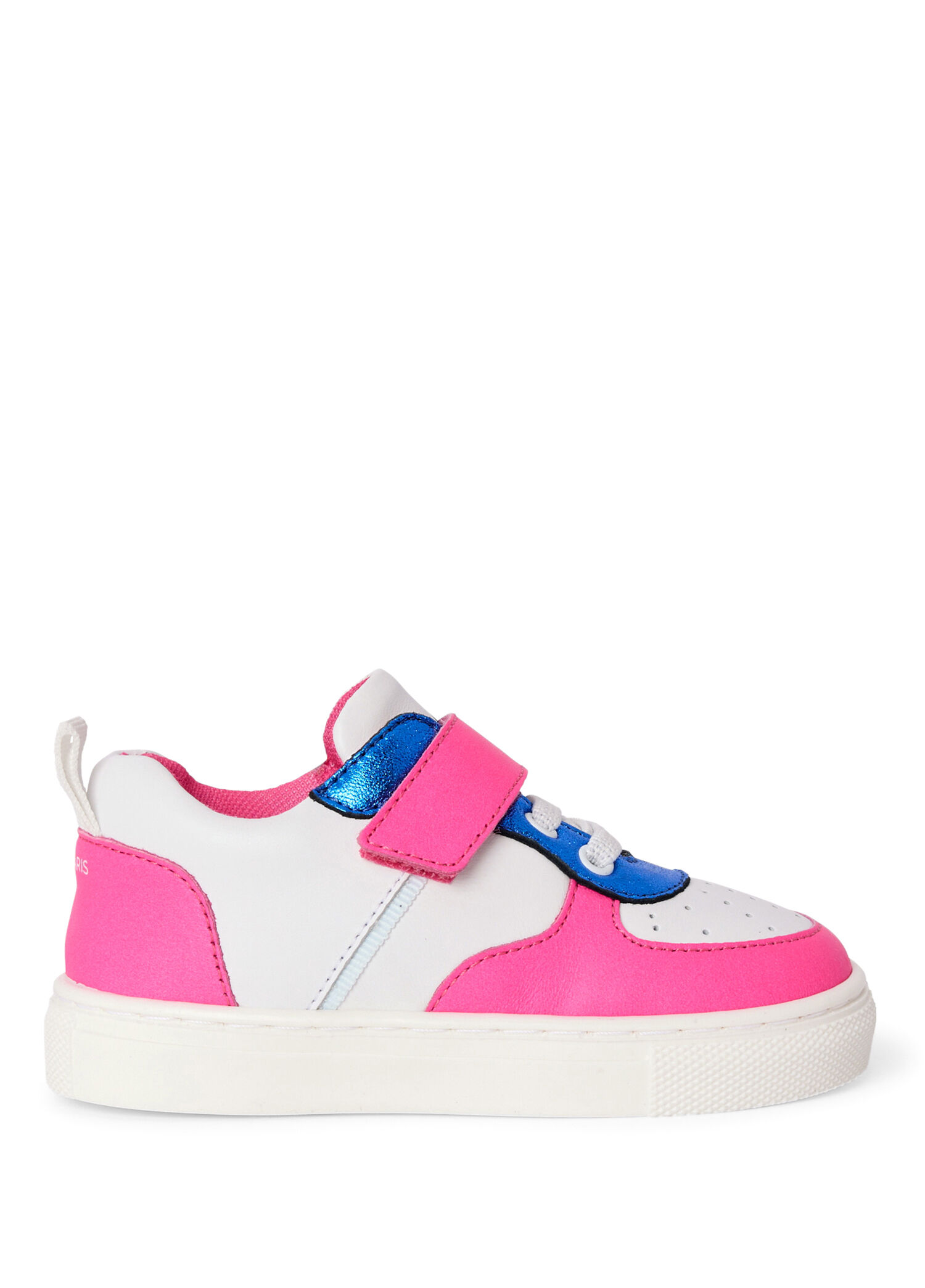Renk Bloklu Deri Kız Bebek Sneaker