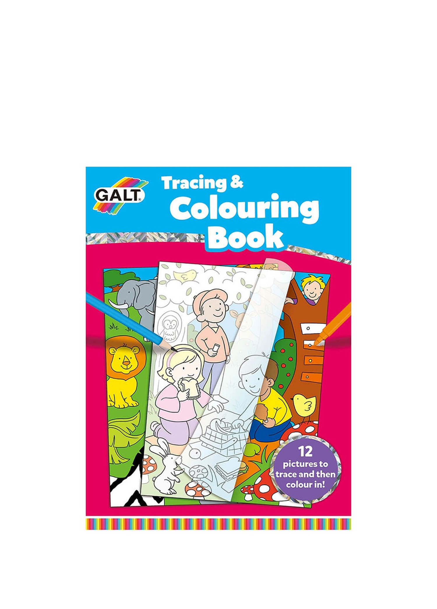 Tracing & Colouring Boyama Kitabı