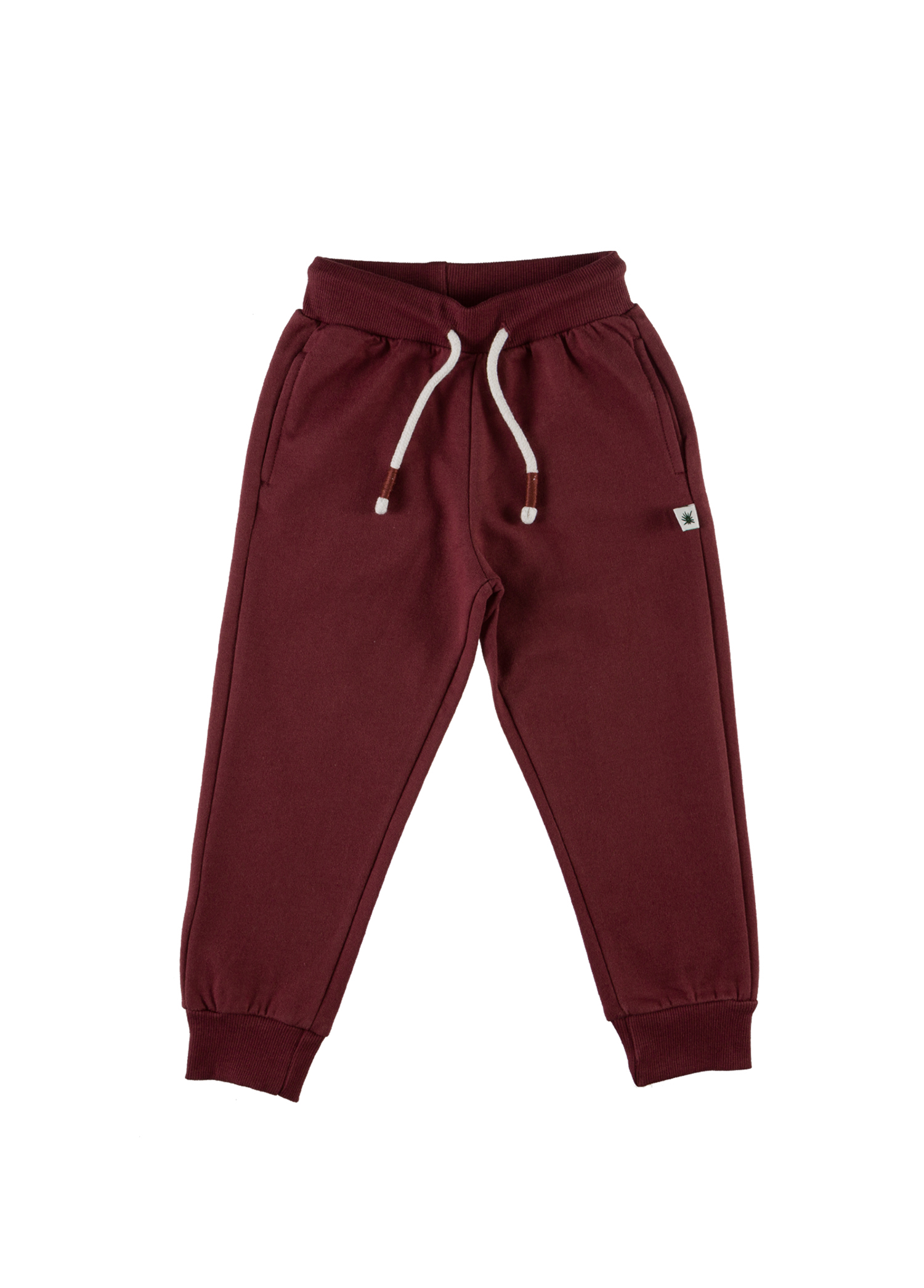 Bordo Unisex Çocuk Jogger Pantolon