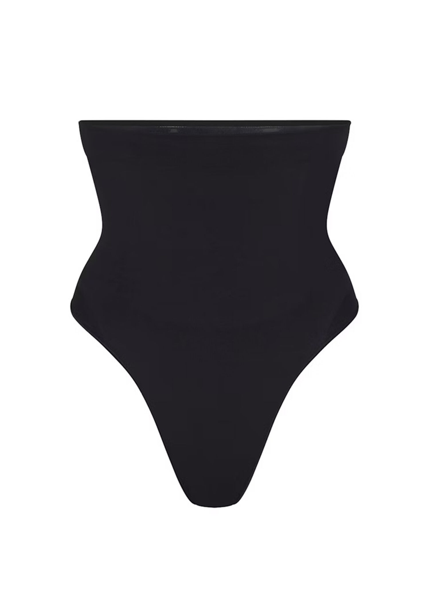 Seamless Sculpt Siyah Thong Külot