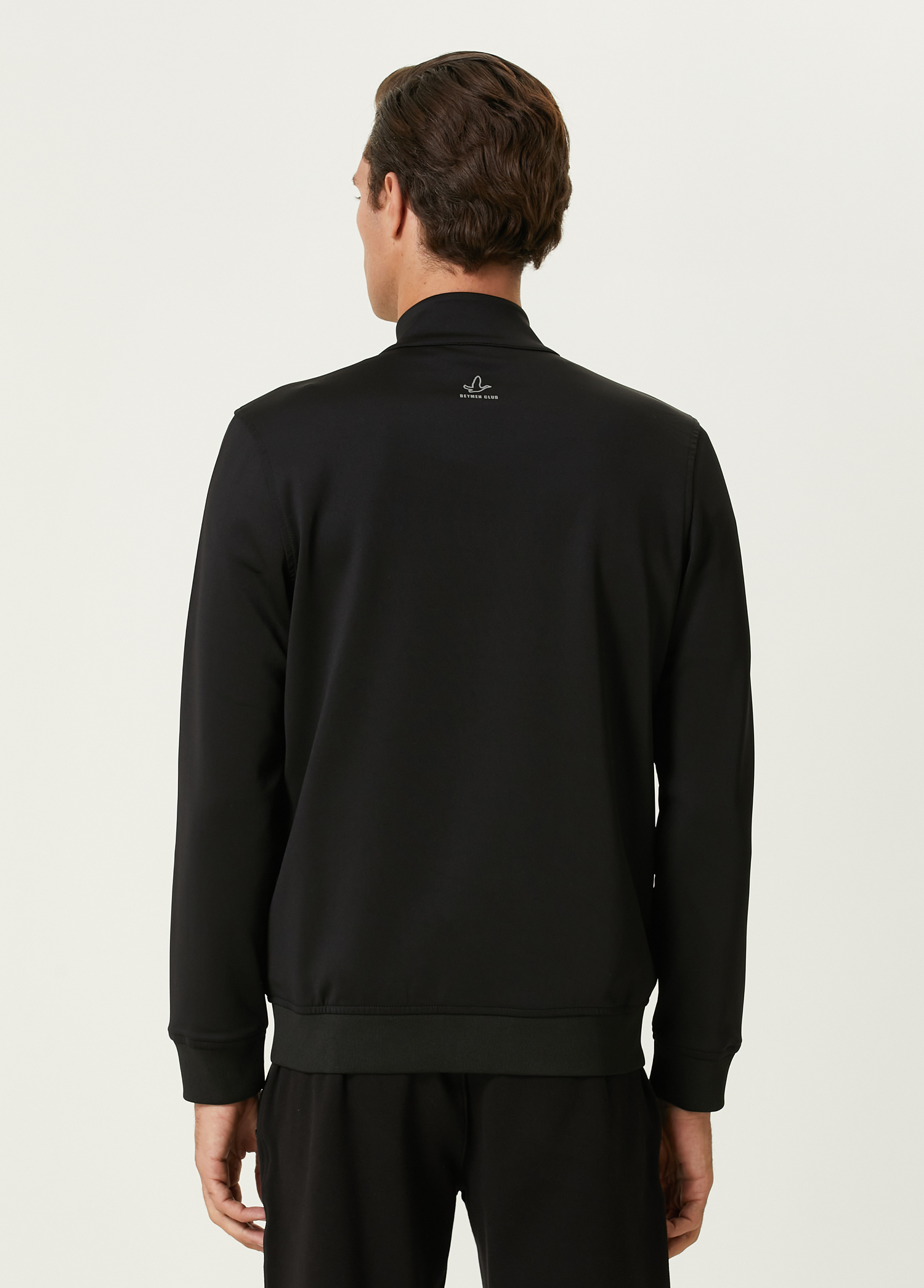 エネベ] CULMEN WOMAN SWEATSHIRT BLACK 2025 Kadın Sweatshirt