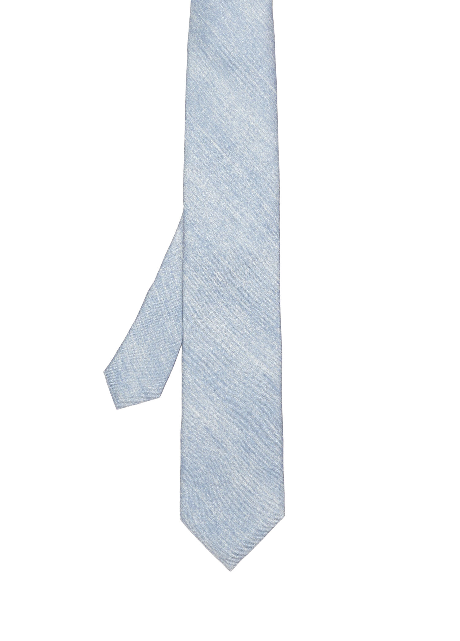 Light Grey Silk Tie